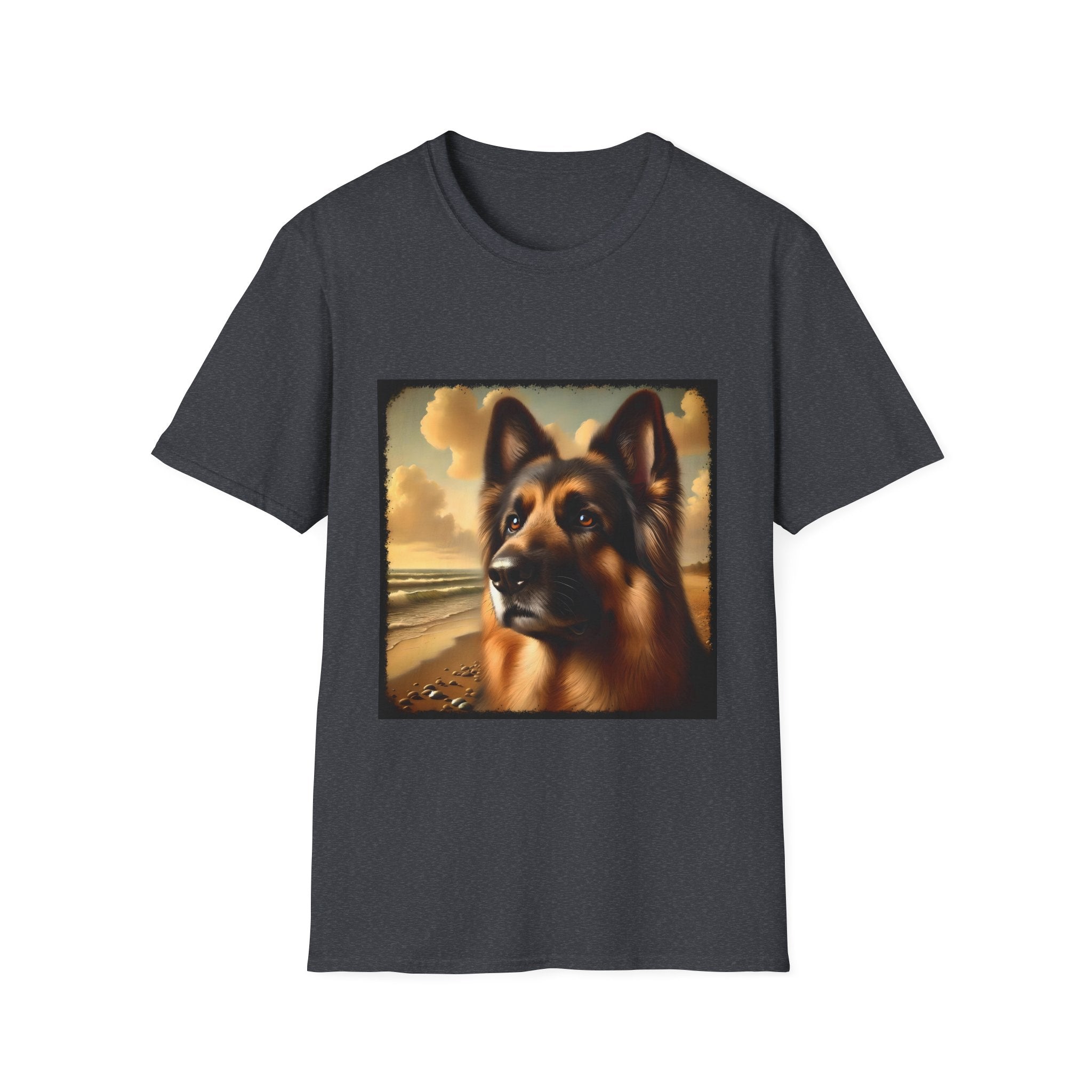 German Shepherd Beach Classic | Unisex Dog T-Shirt