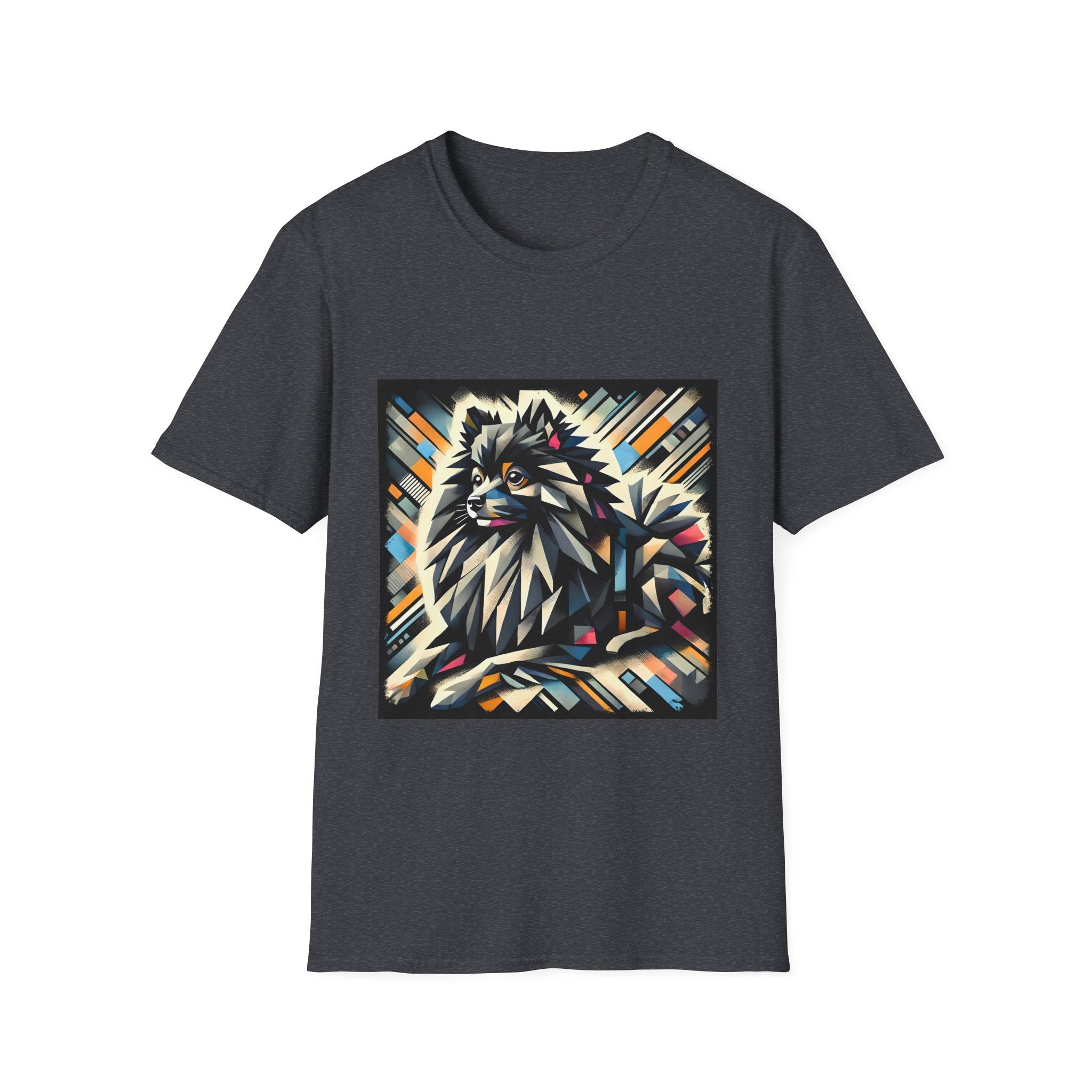Pomeranian Bold Geometric | Unisex Dog T-Shirt
