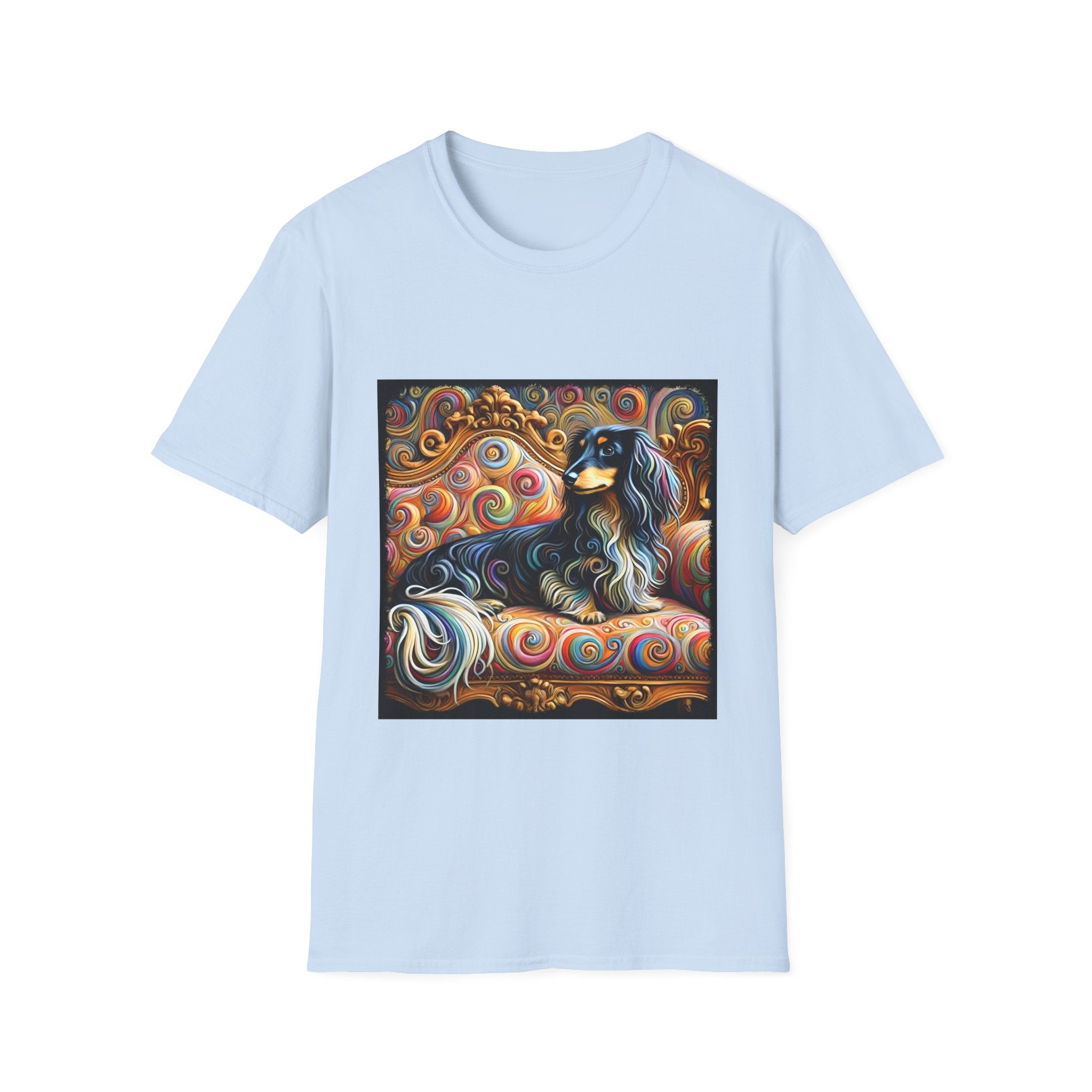 Dachshund Bold Swirl | Unisex Dog T-Shirt