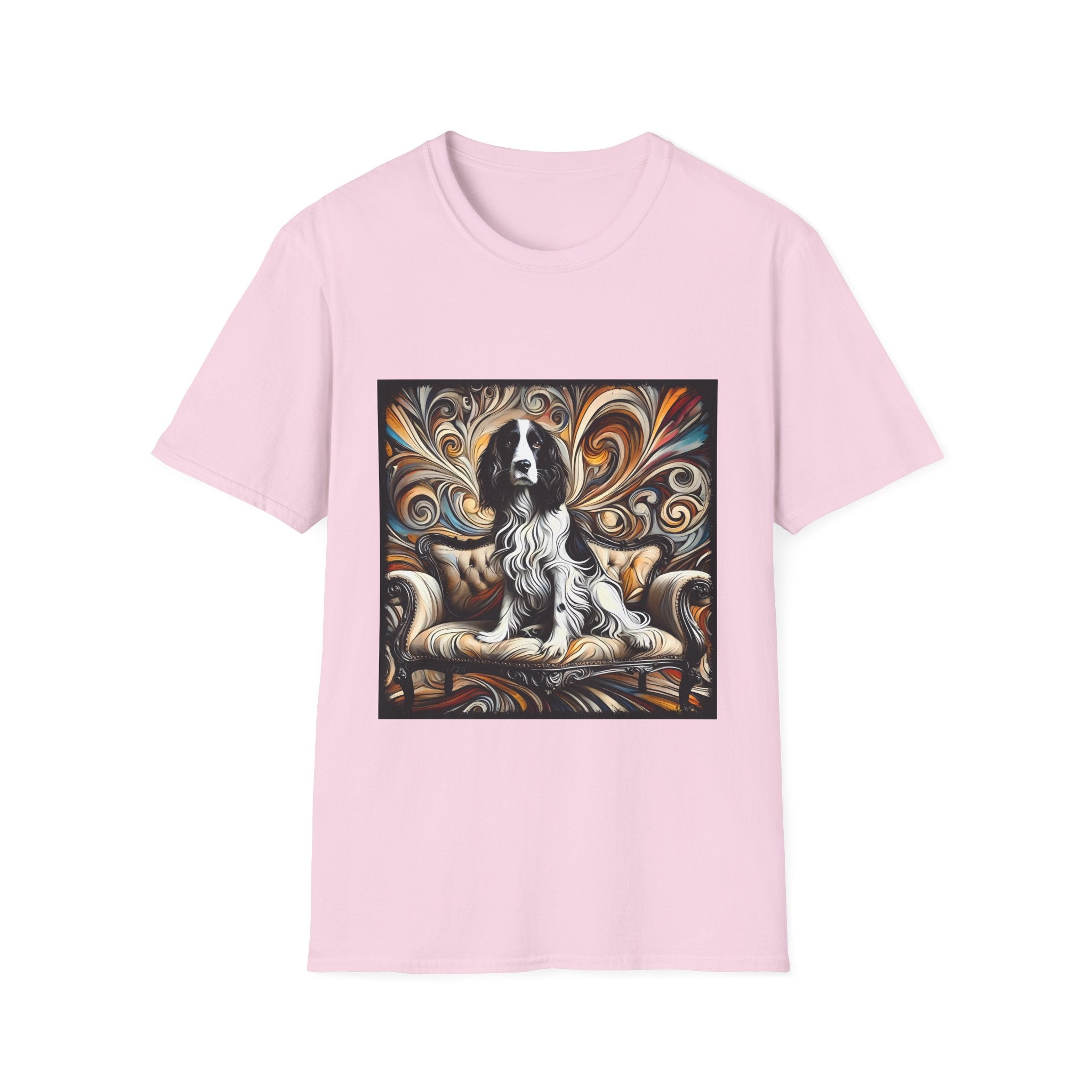 English Springer Spaniel Warm Swirl | Unisex Dog T-Shirt
