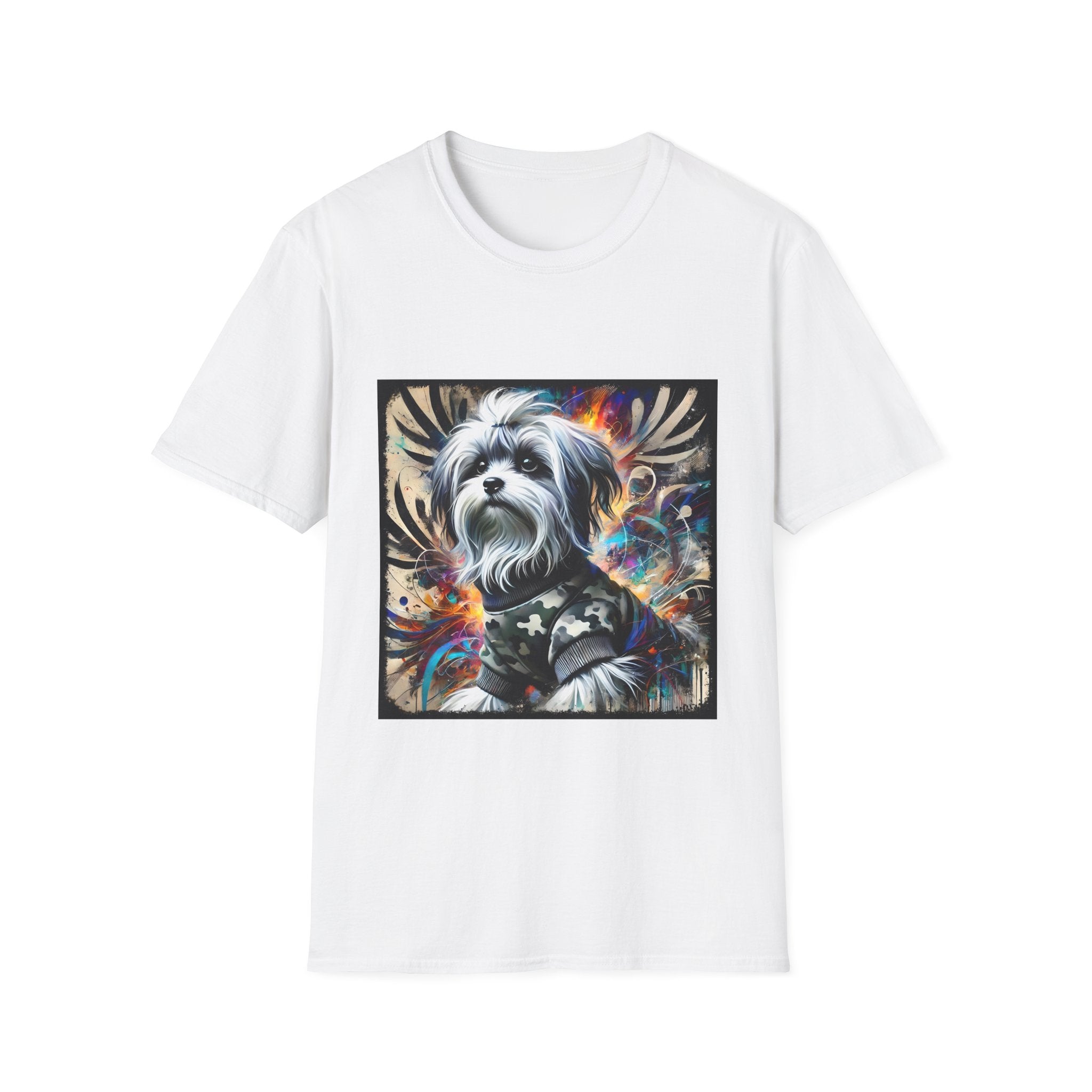 Maltese Bold Armor Classic | Unisex Dog T-Shirt