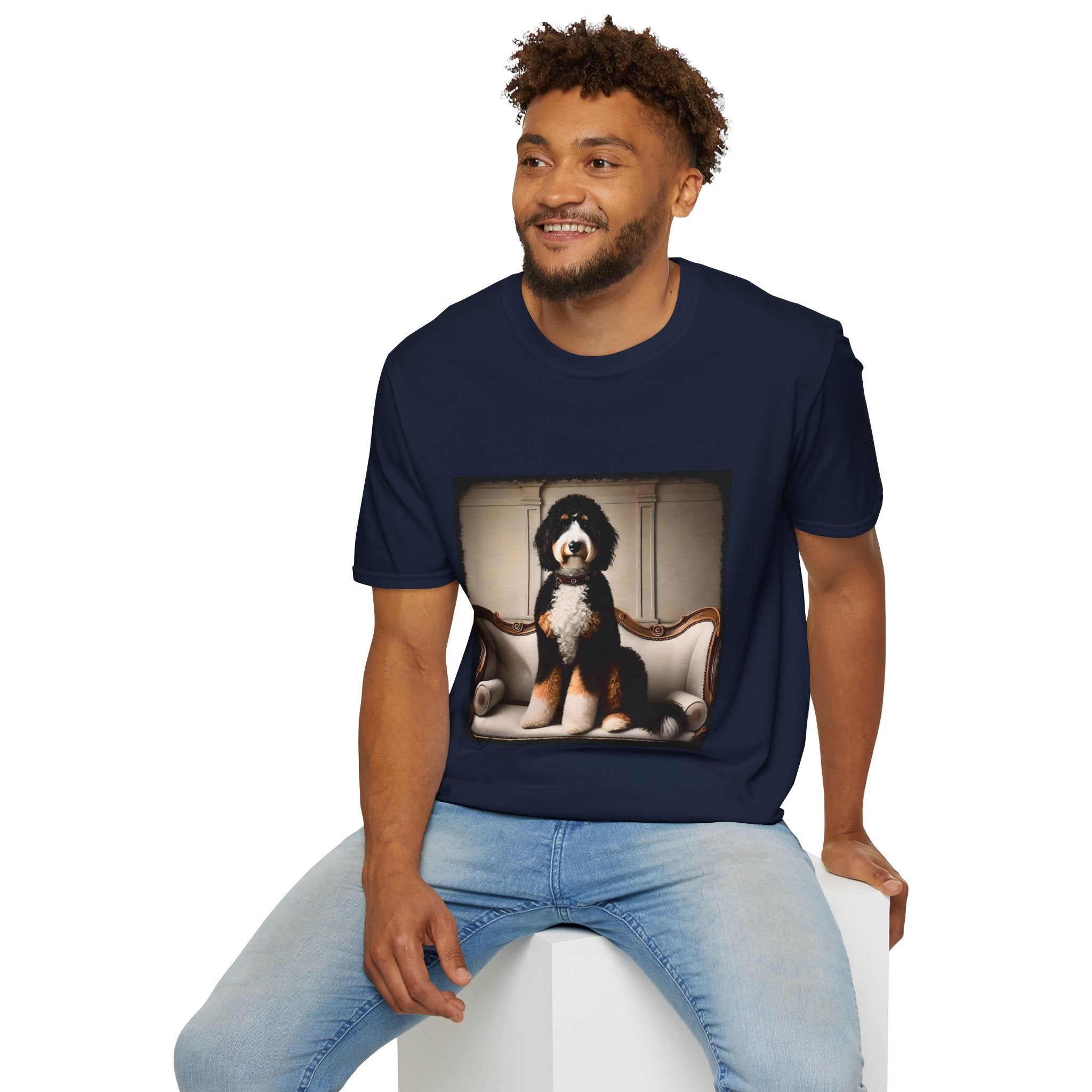 Bernedoodle Poised Posh | Unisex Dog T-Shirt