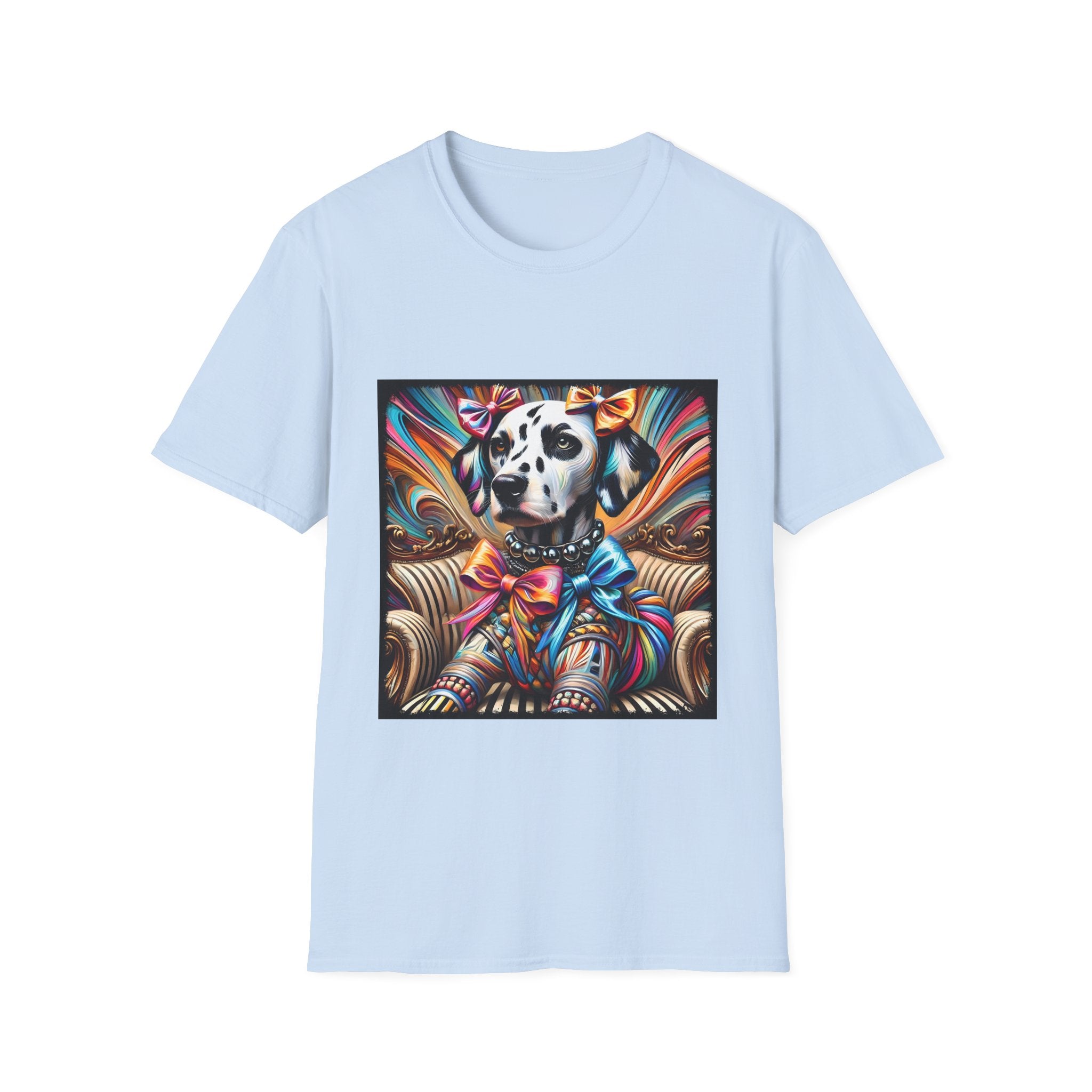 Dalmatian Vivid Rocker  | Unisex Dog T-Shirt