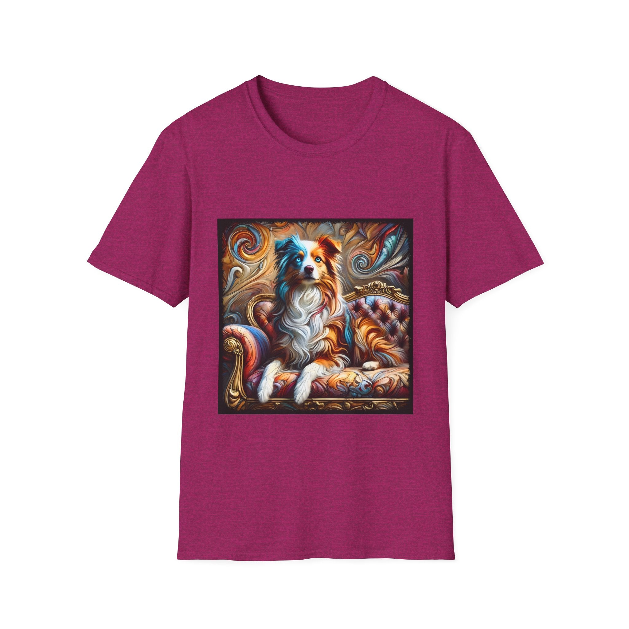 Miniature American Shepherd Bold Swirl |  Unisex Dog T-Shirt