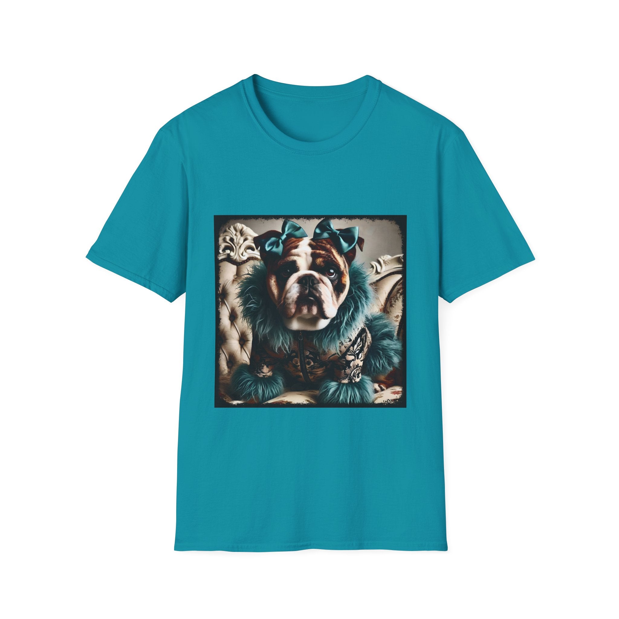 Bulldog Fur Fashionista | Unisex Dog T-Shirt