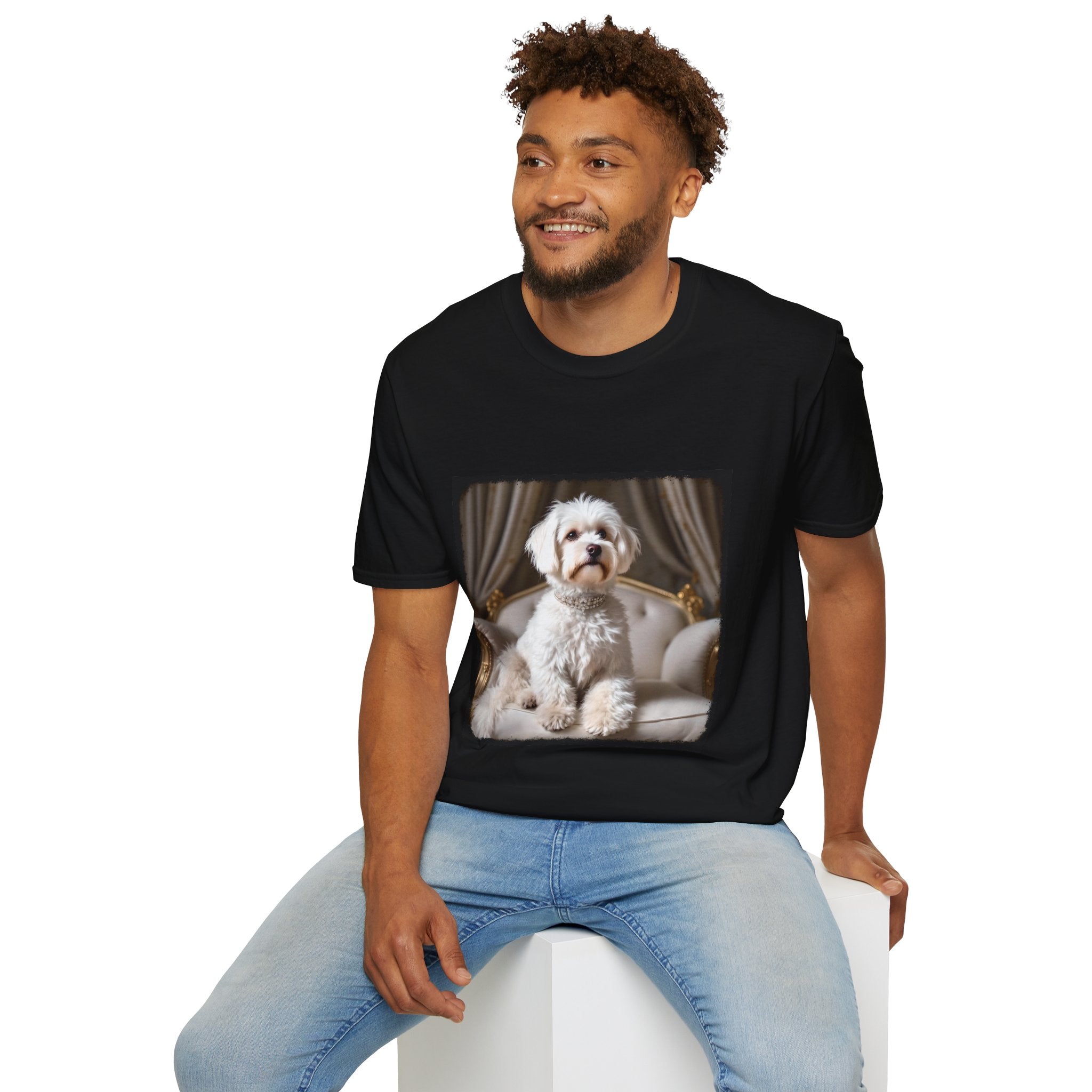 Maltese Royal Princess | Unisex Dog T-Shirt