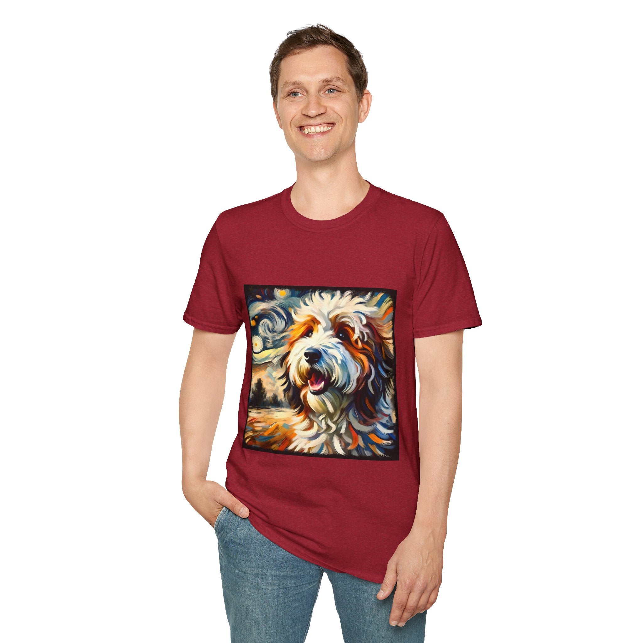 Bernedoodle Vivid Swirl | Unisex Dog T-Shirt