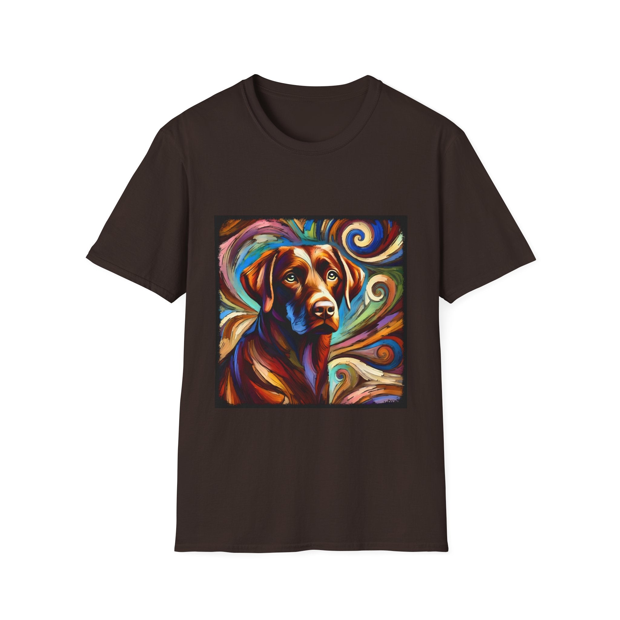 Labrador Retriever Bold Swirl | Unisex Dog T-Shirt