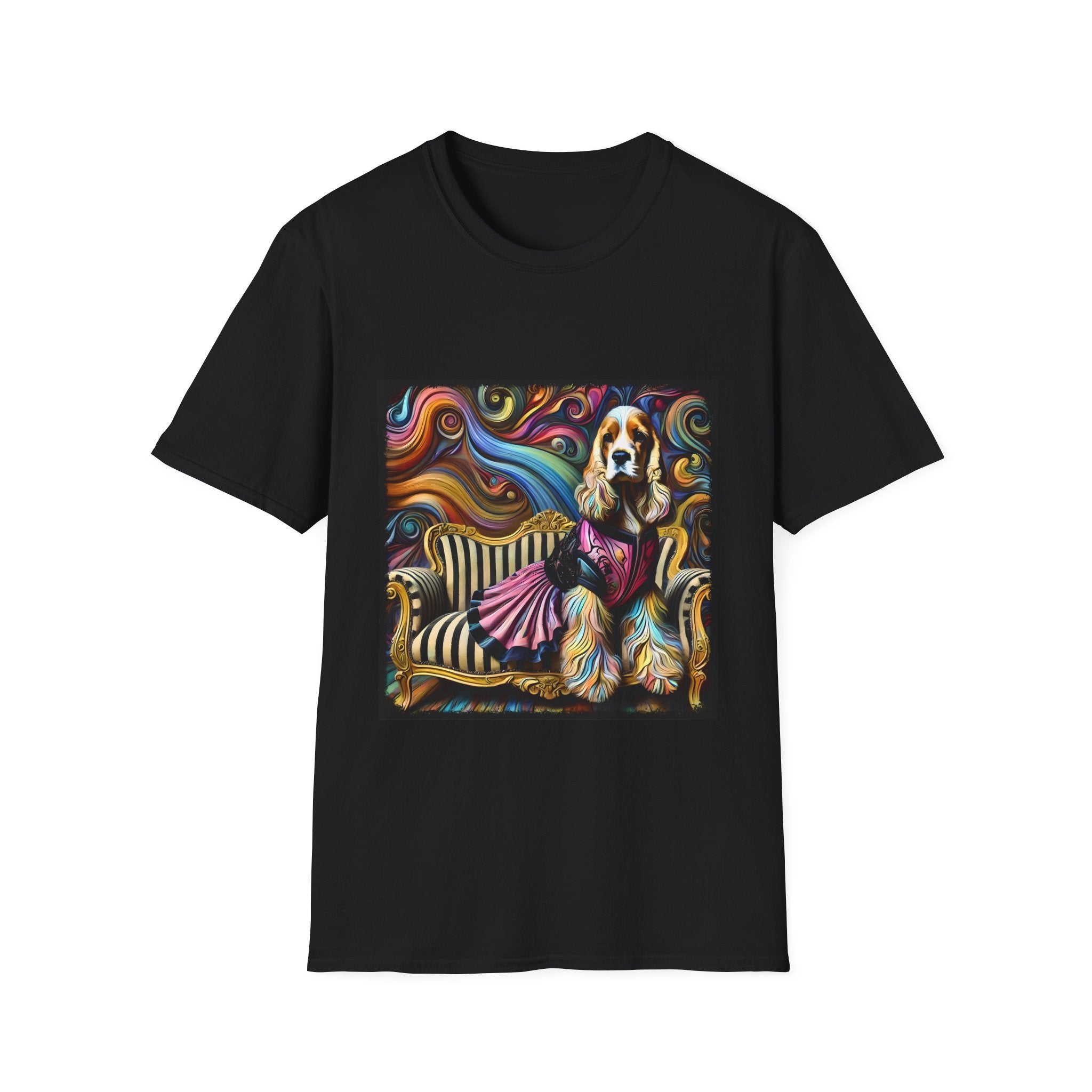Cocker Spaniel Princess Rocker | Unisex Dog T-Shirt