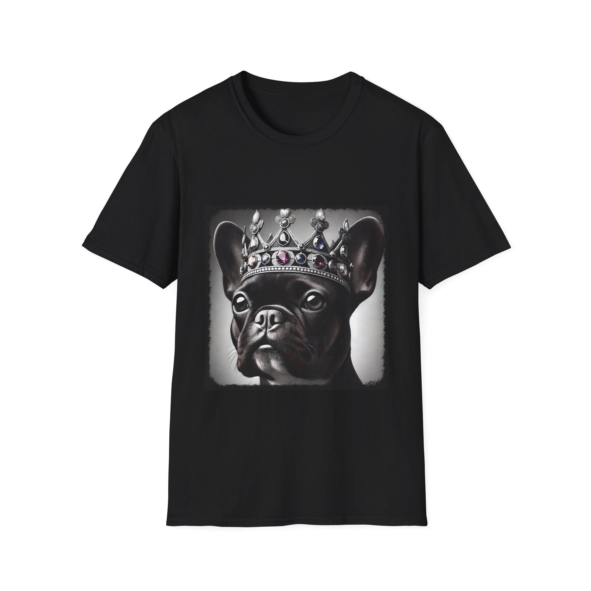 French Bulldog Regal Ruler | Unisex Dog T-Shirt