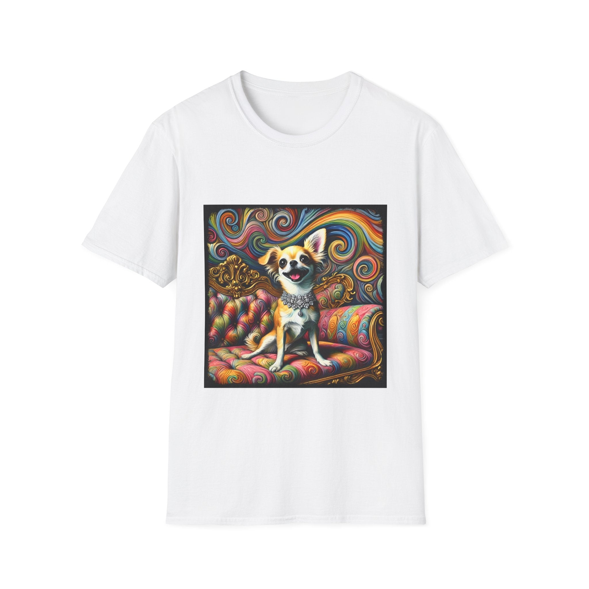 Chihuahua Blissful Swirl | Unisex Dog T-Shirt