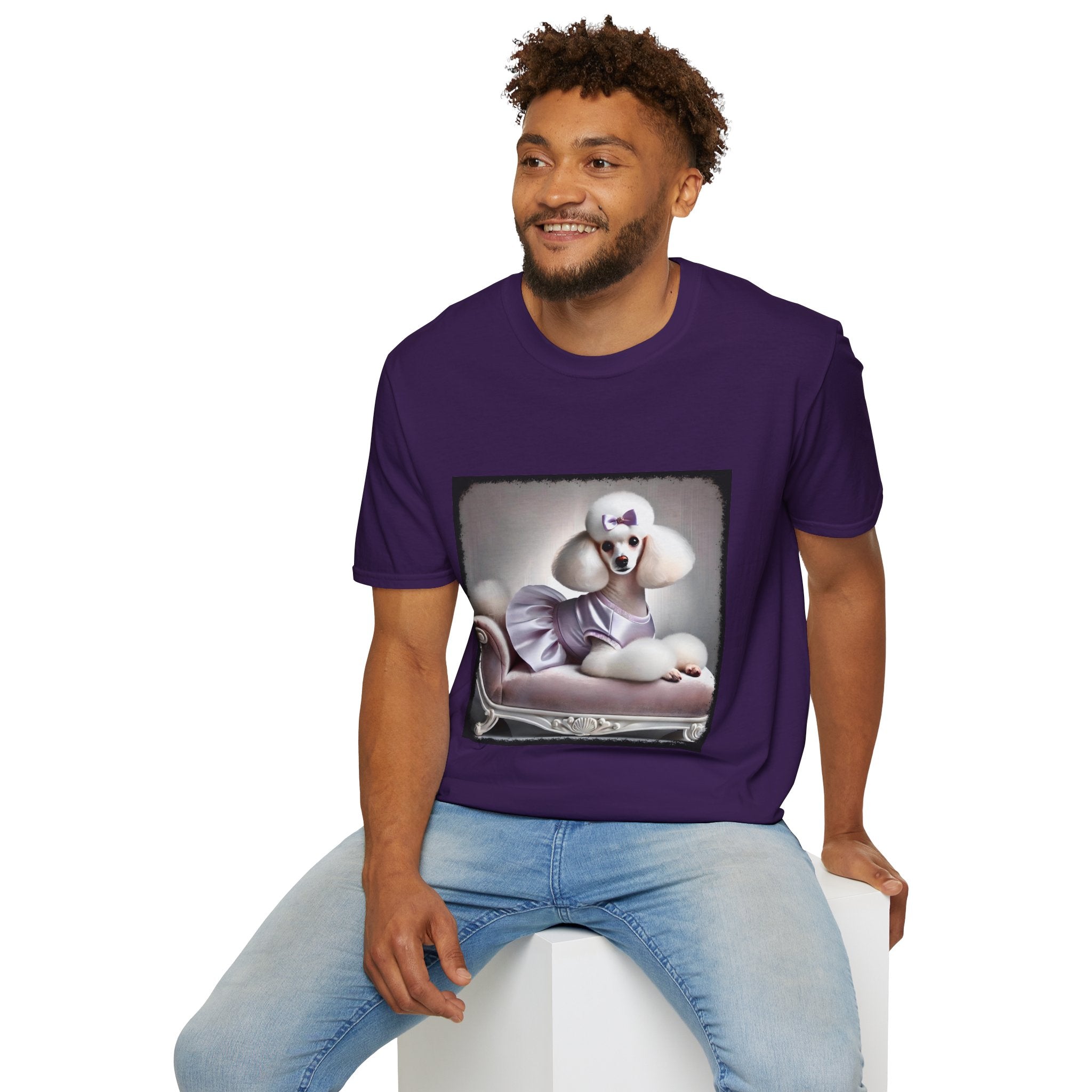 Poodle Lilac Lady | Unisex Dog T-Shirt
