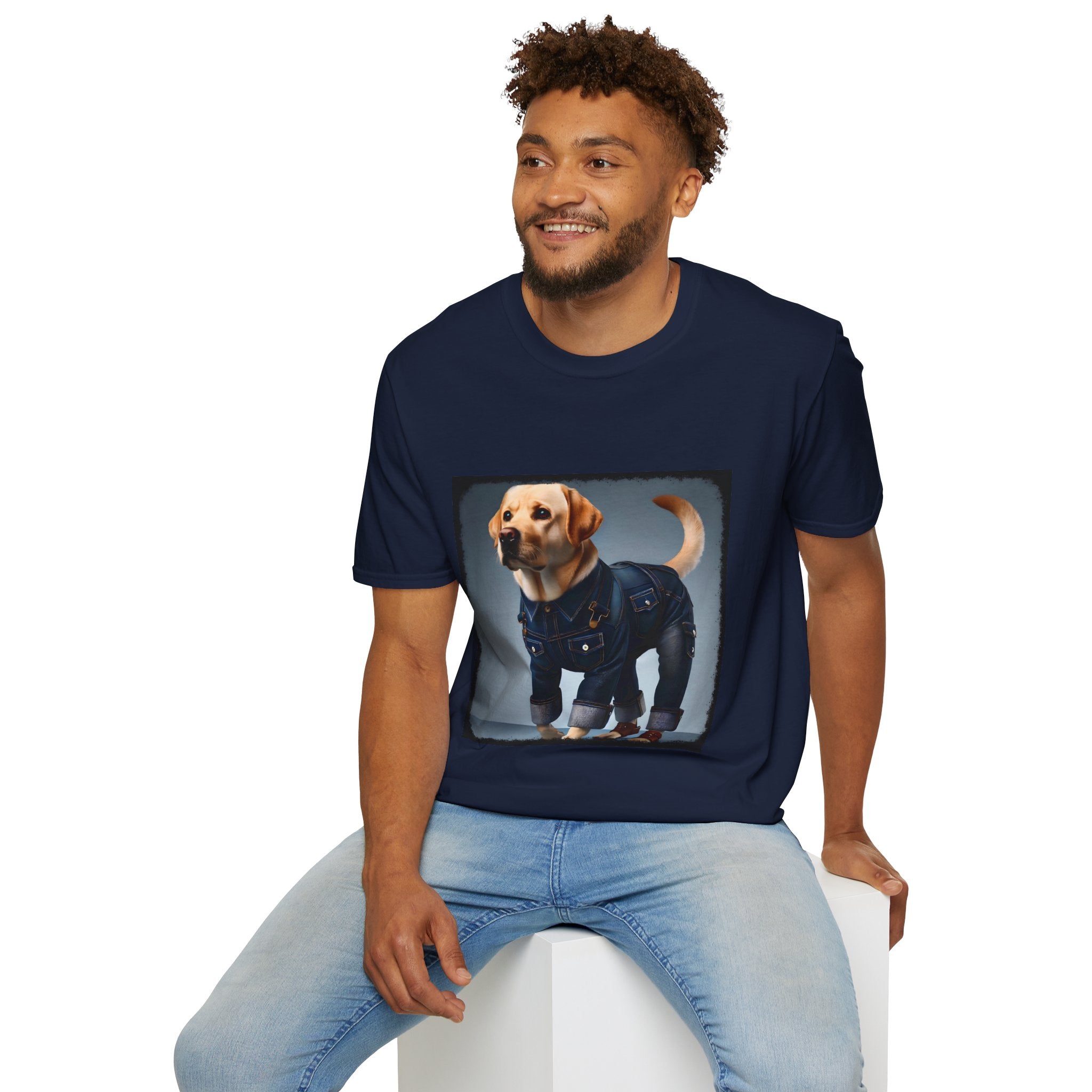 Labrador Retriever Denim Dream | Unisex Dog T-Shirt