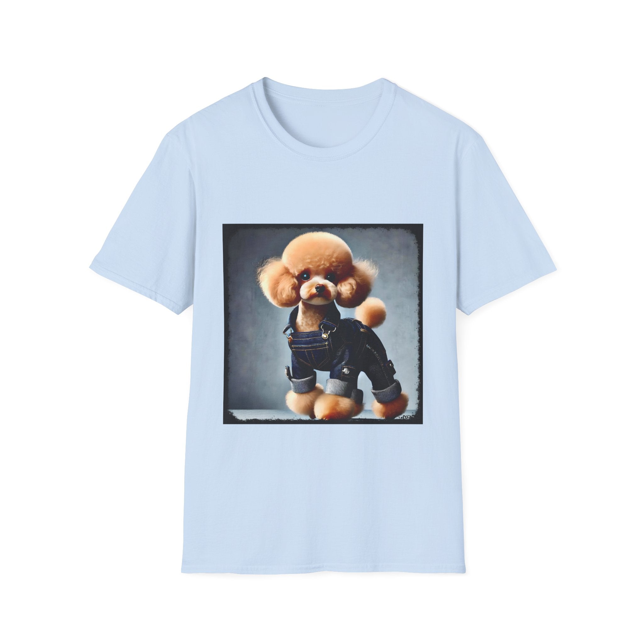 Poodle Denim Dream | Unisex Dog T-Shirt