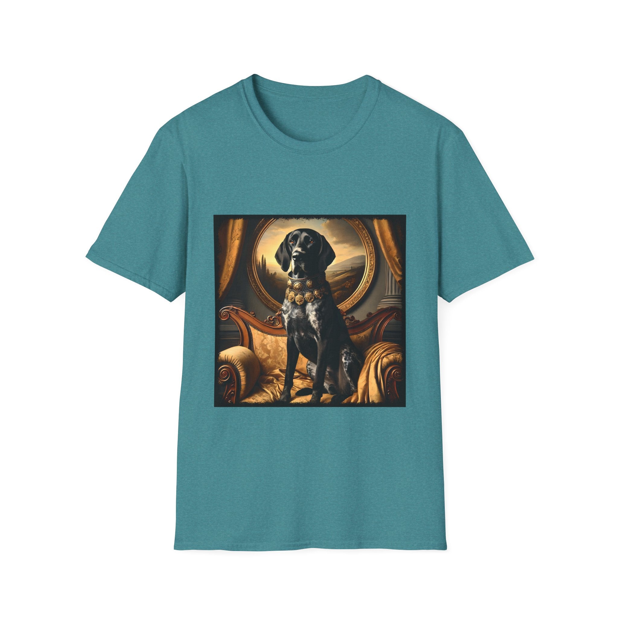 German Shorthaired Pointer Posh Prince  | Unisex Dog T-Shirt