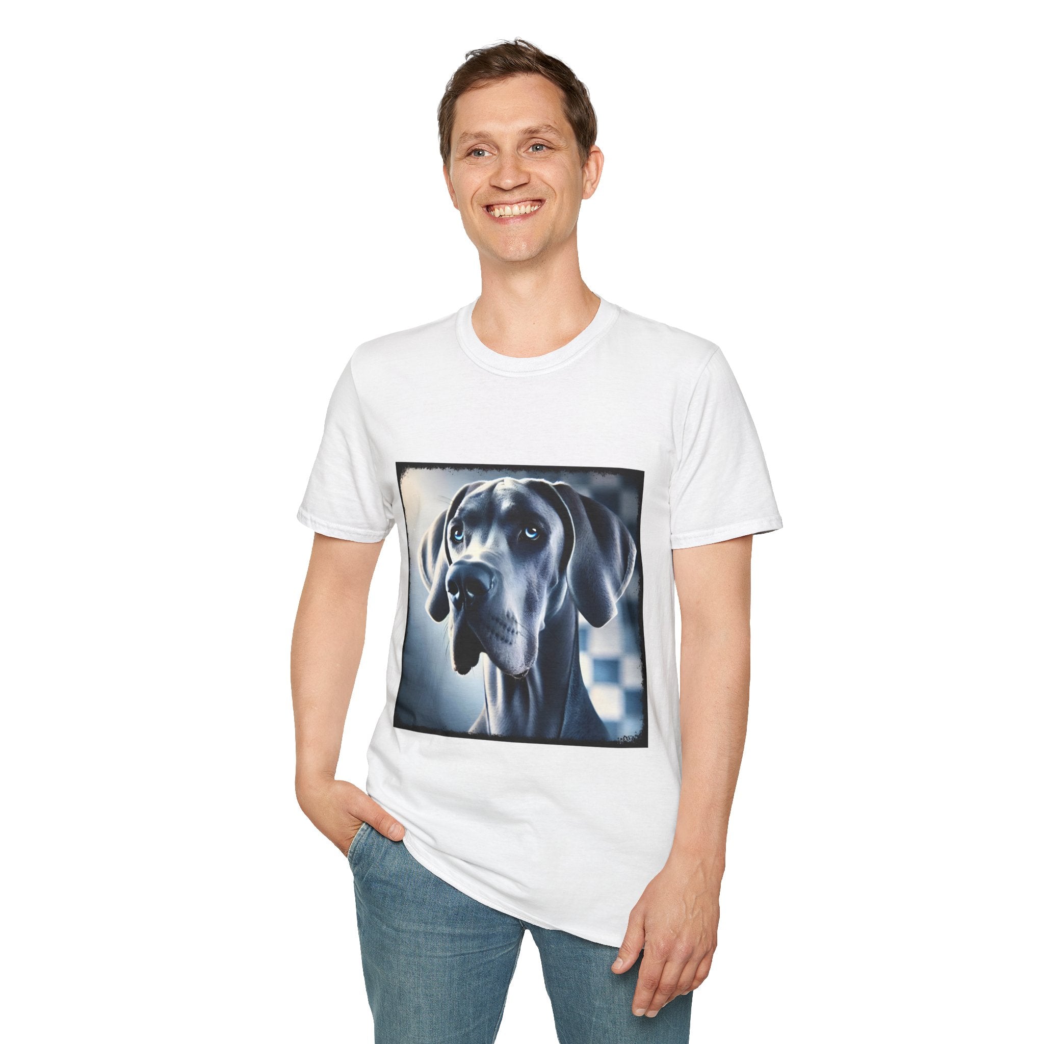 Great Dane Regal Pose | Unisex Dog T-Shirt
