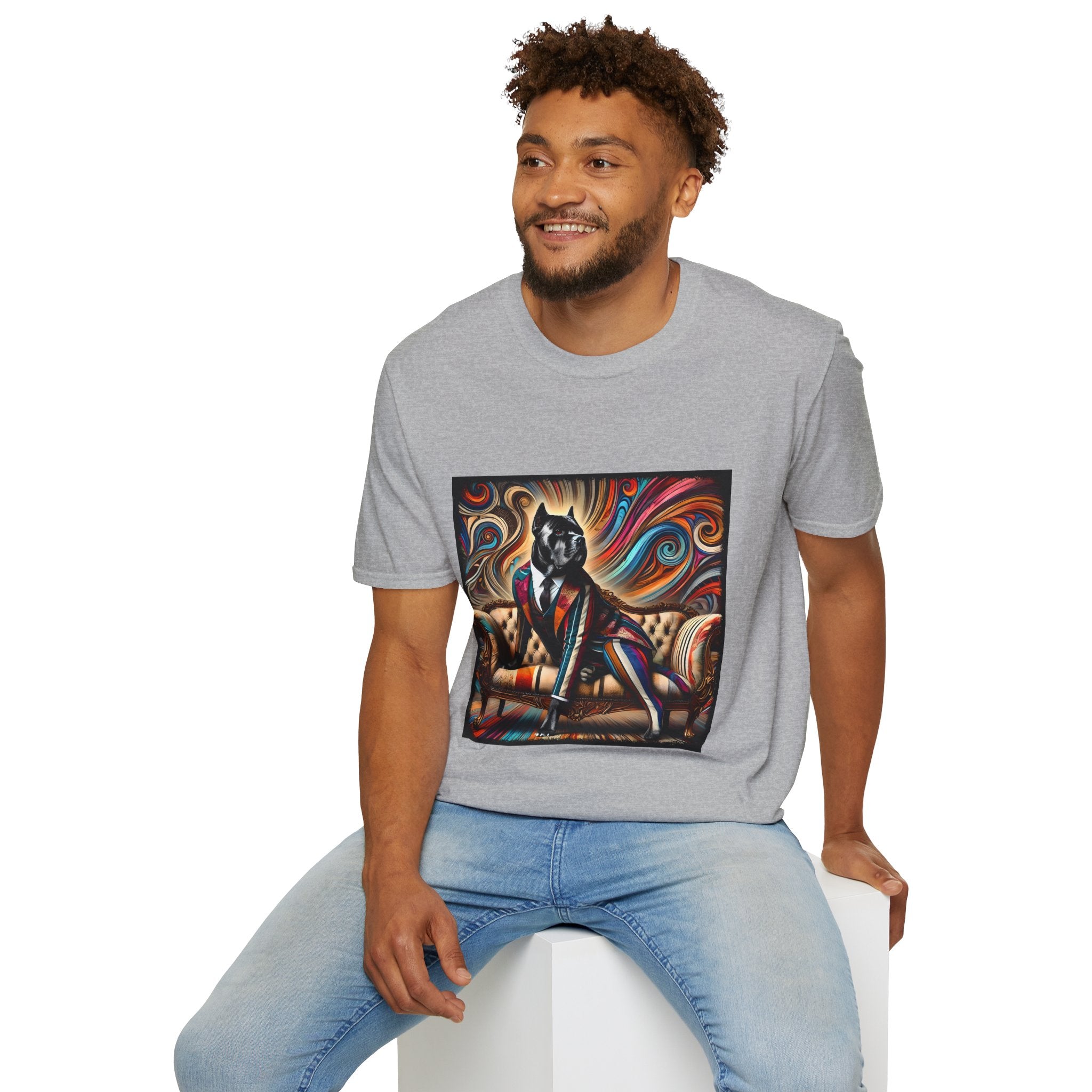 Cane Corso Bold Rocker  | Unisex Dog T-Shirt