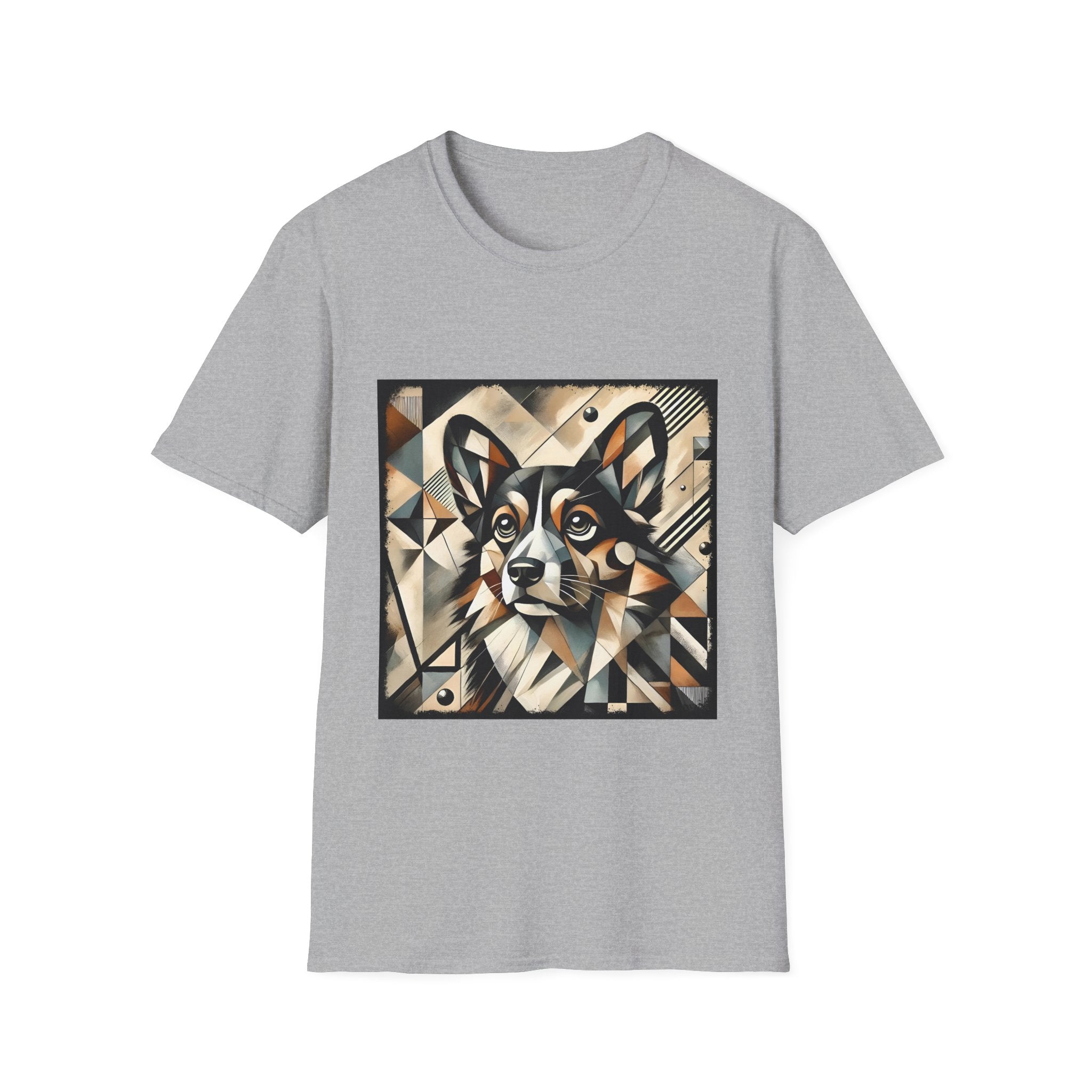 Pembroke Welsh Corgi Geometric | Unisex Dog T-Shirt