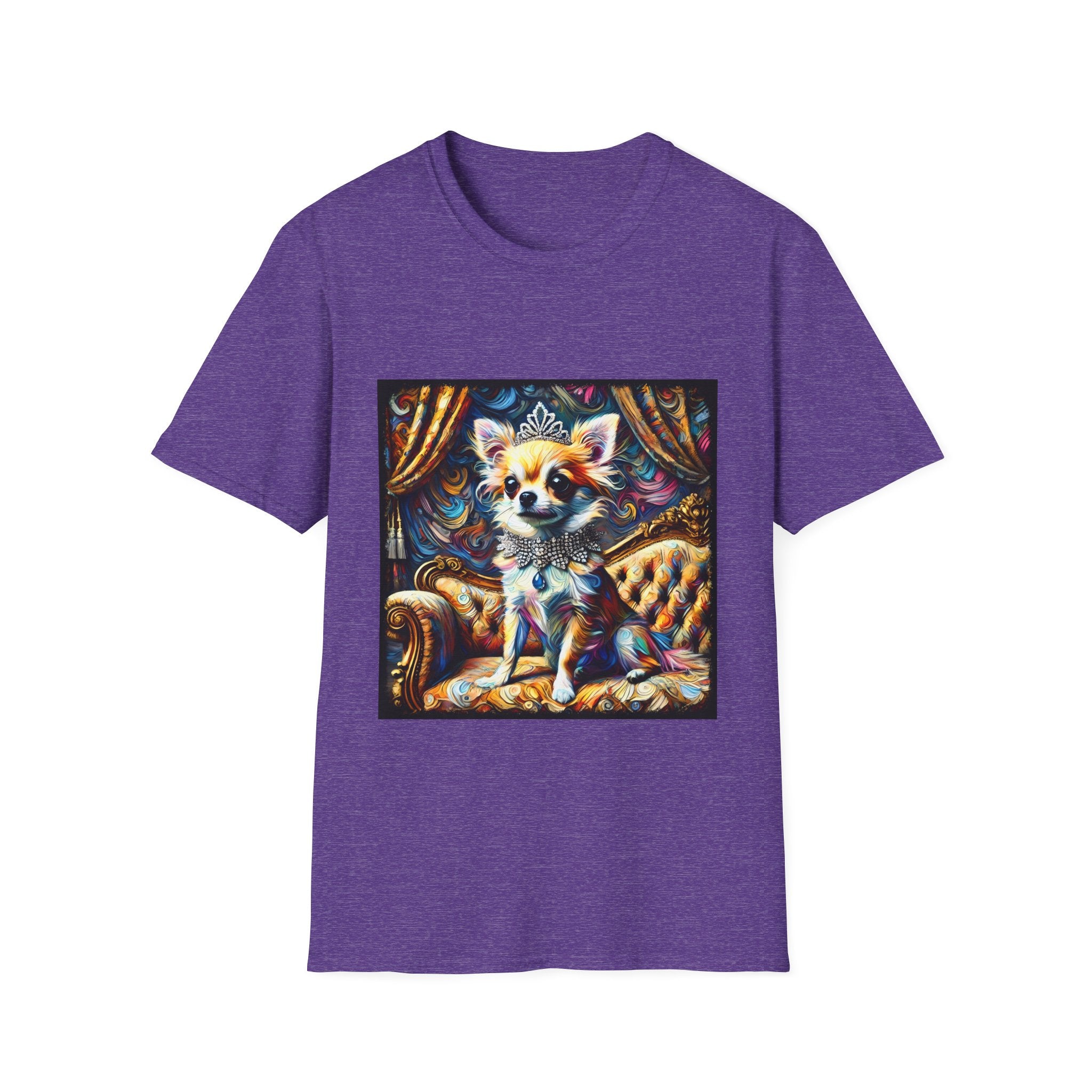 Chihuahua Diamond Diva Swirl | Unisex Dog T-Shirt