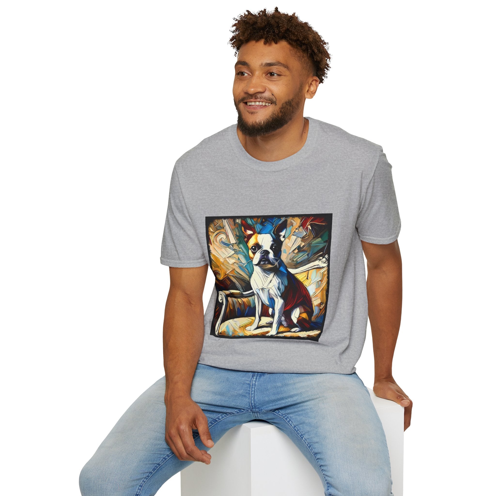 Boston Terrier Warm Classic | Unisex Dog T-Shirt