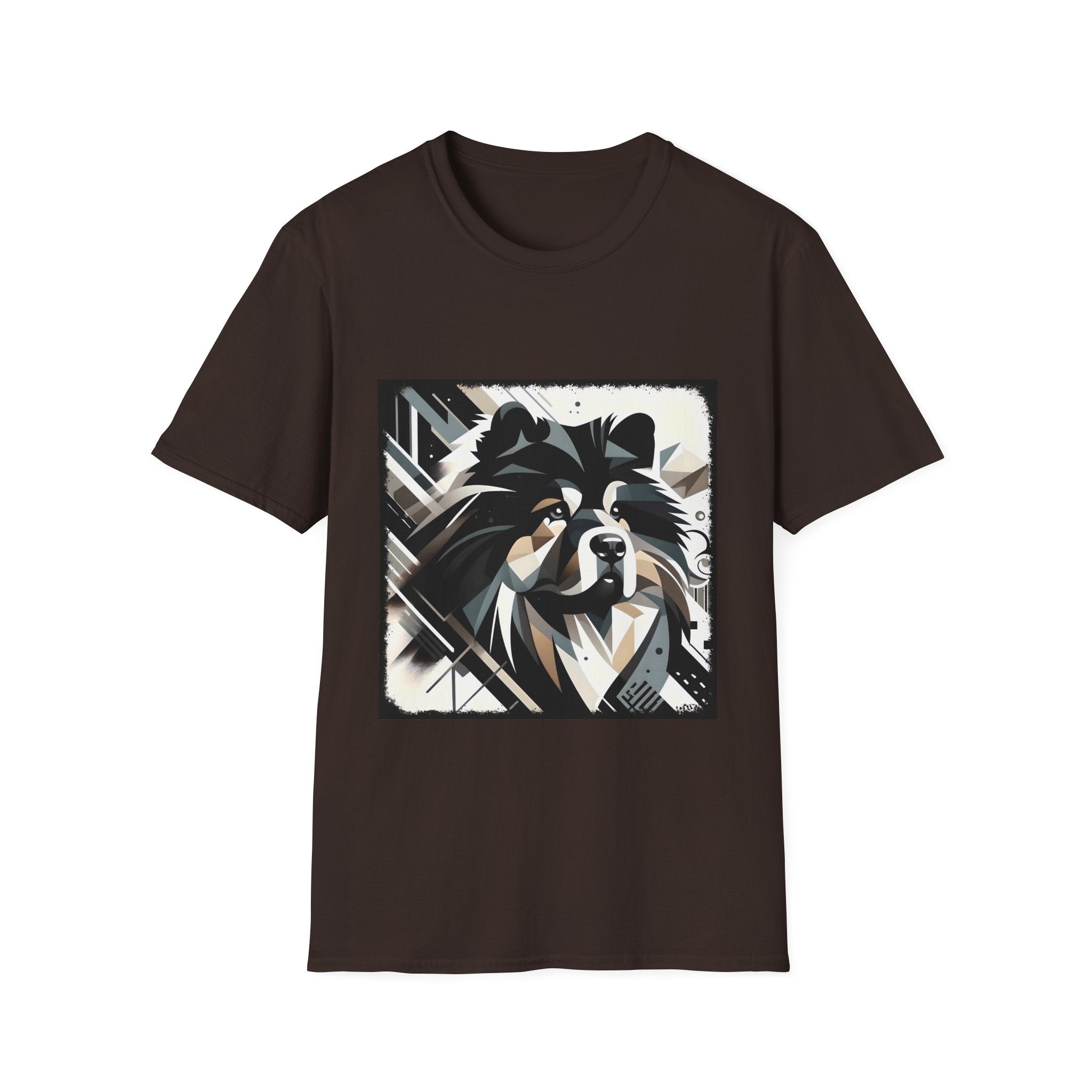 Chow Chow Bold Geometric | Unisex Dog T-Shirt
