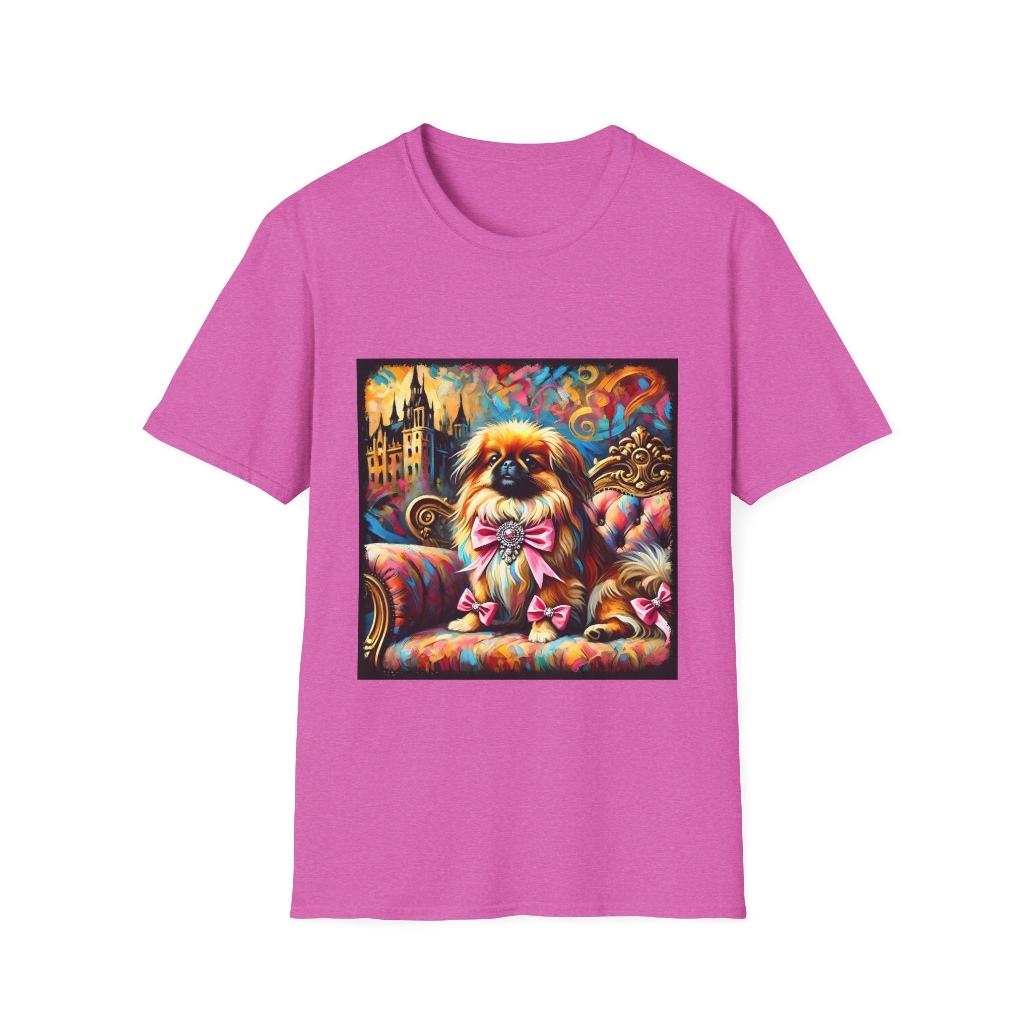 Pekingese Diamond Princess Classic | Unisex Dog T-Shirt