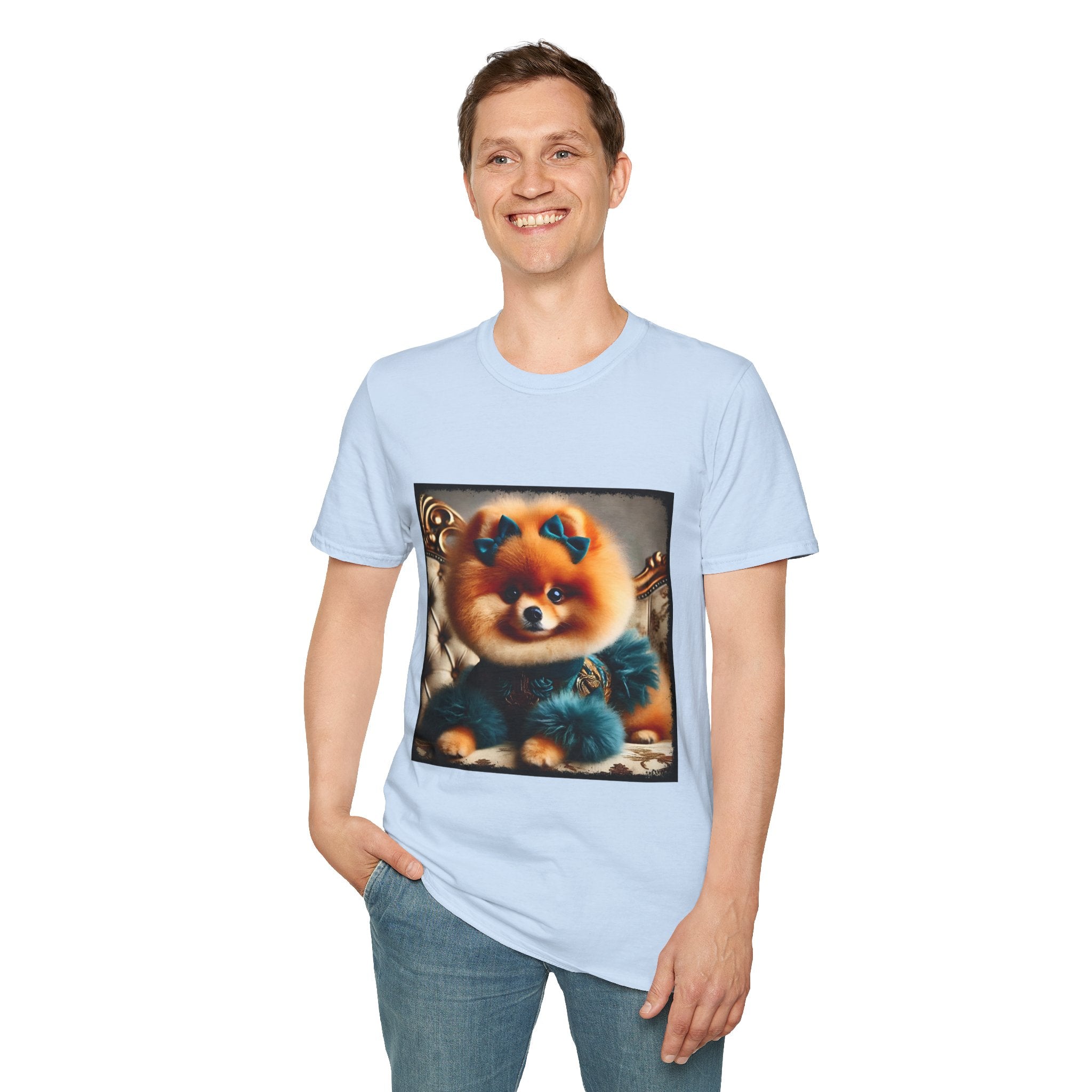 Pomeranian Fluff Boss | Unisex Dog T-Shirt