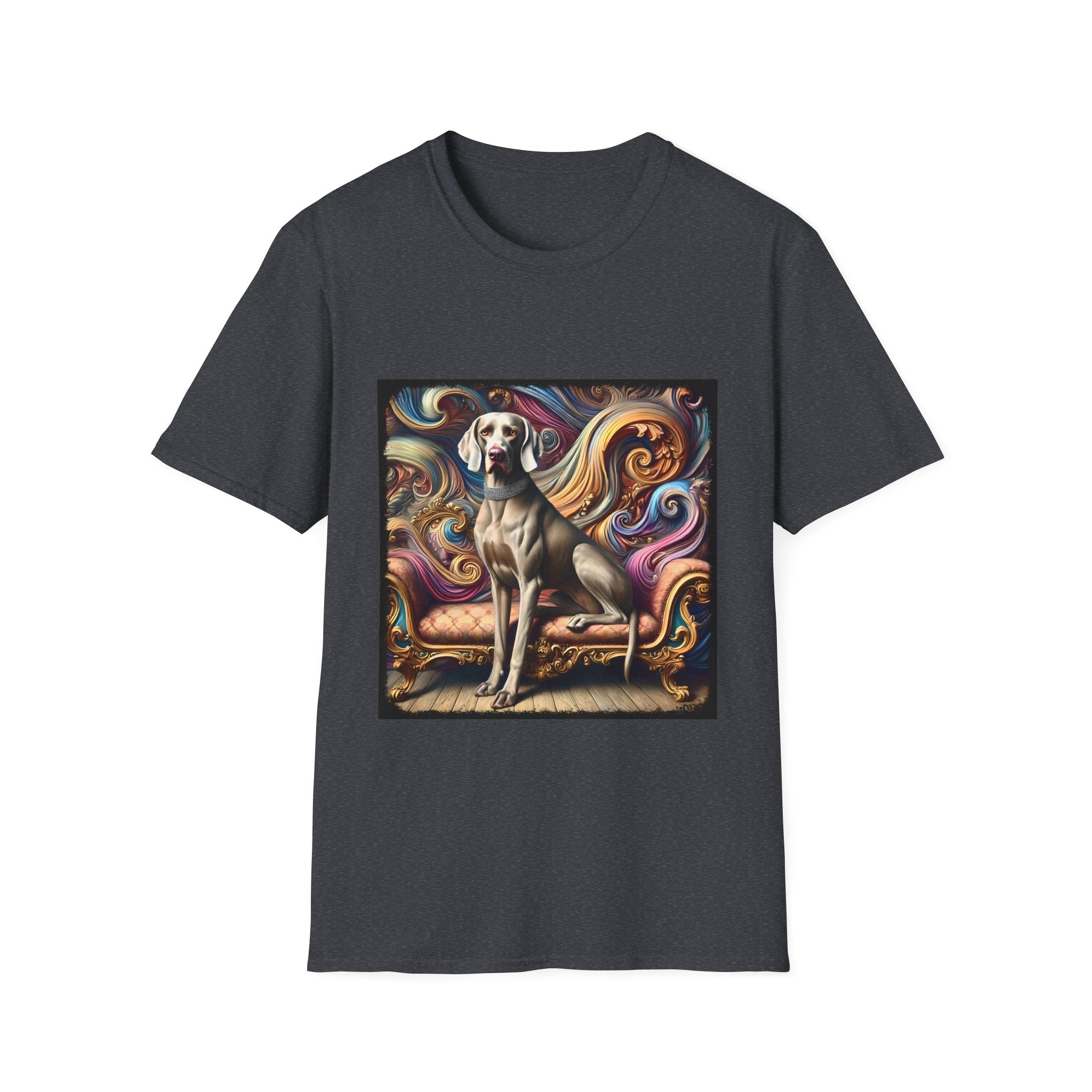 Weimaraner Bold Swirl | Unisex Dog T-Shirt