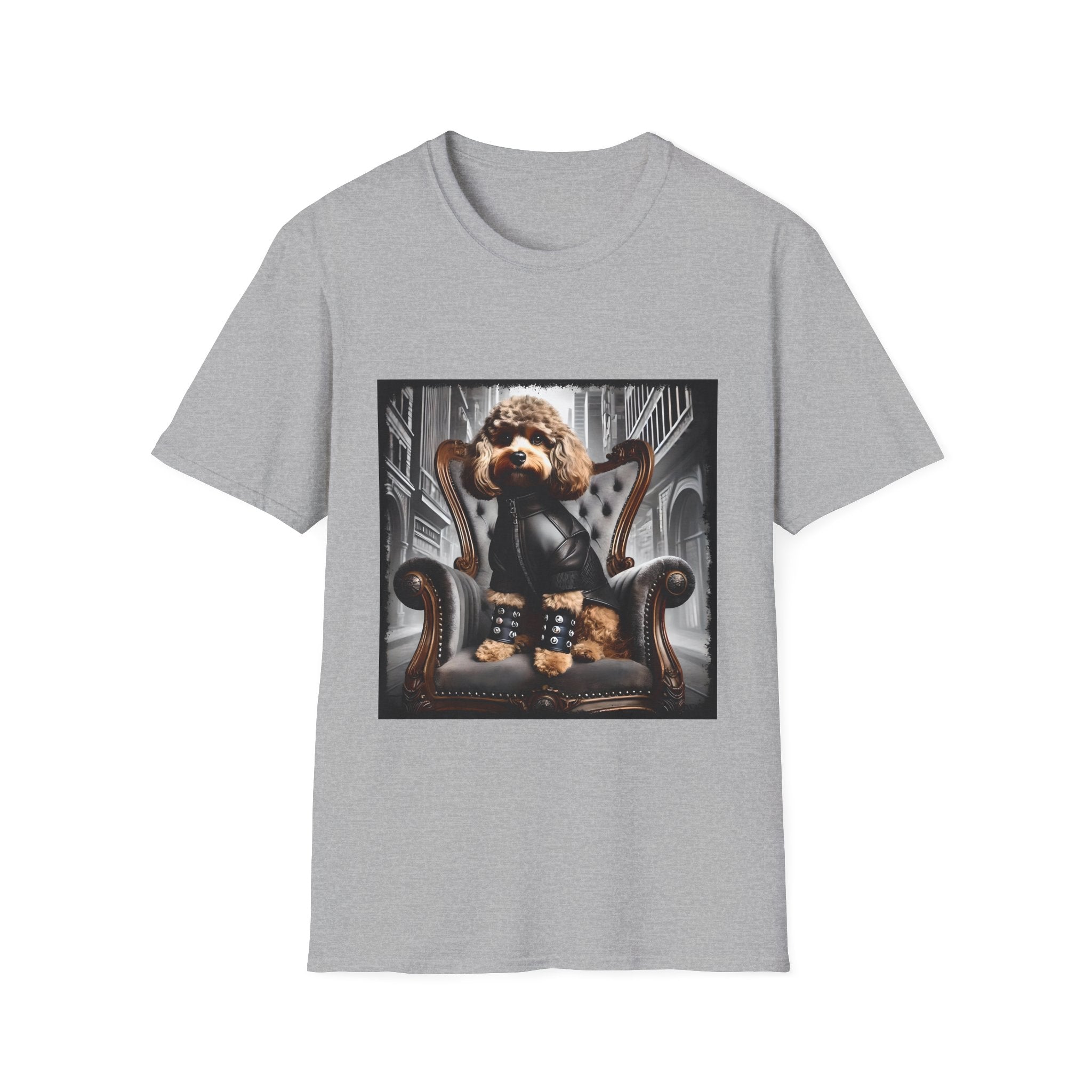 Cavapoo Leather Rebel | Unisex Dog T-Shirt