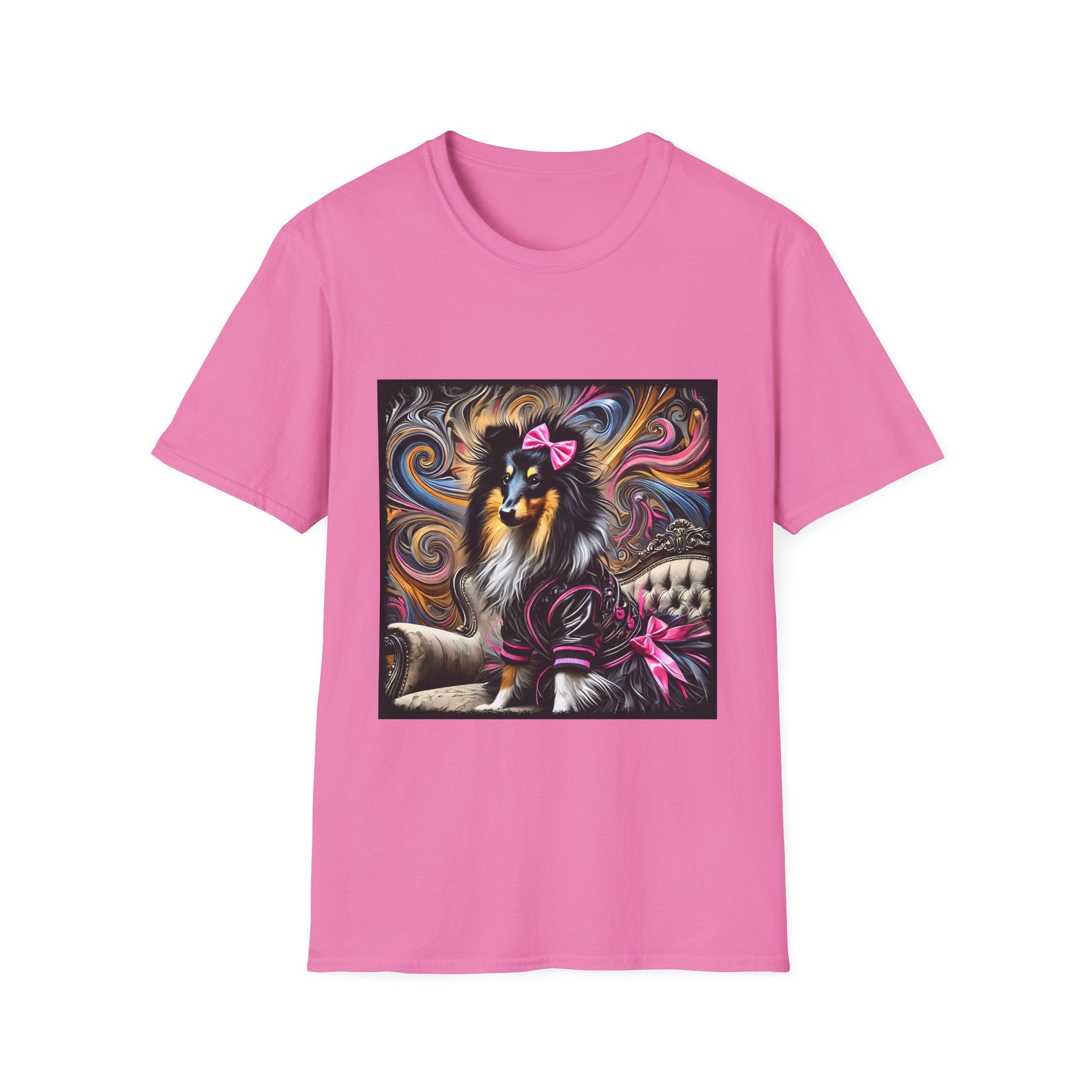 Collie Bold Rocker | Unisex Dog T-Shirt