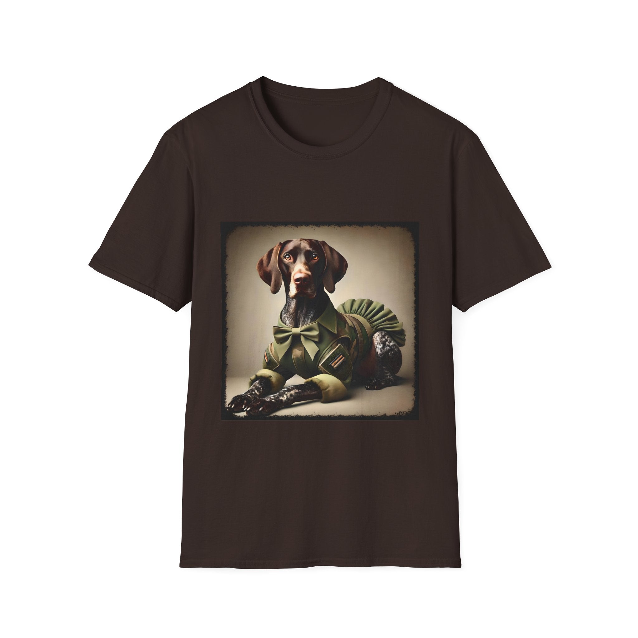 German Shorthaired Pointer Camo Princess | Unisex Dog T-Shirt