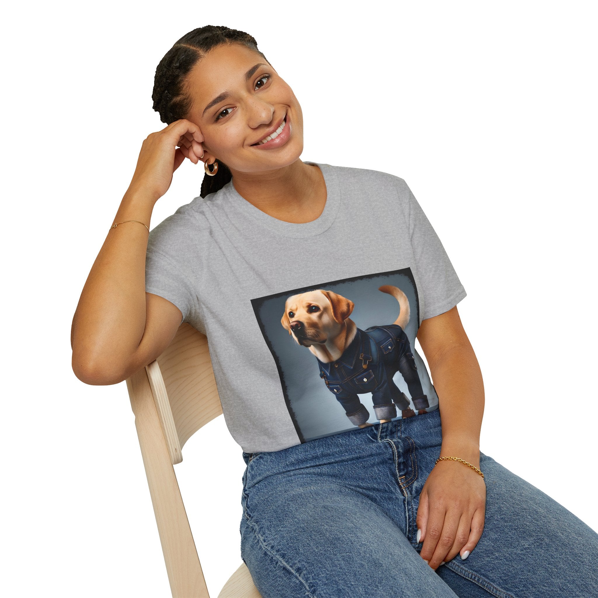 Labrador Retriever Denim Dream | Unisex Dog T-Shirt