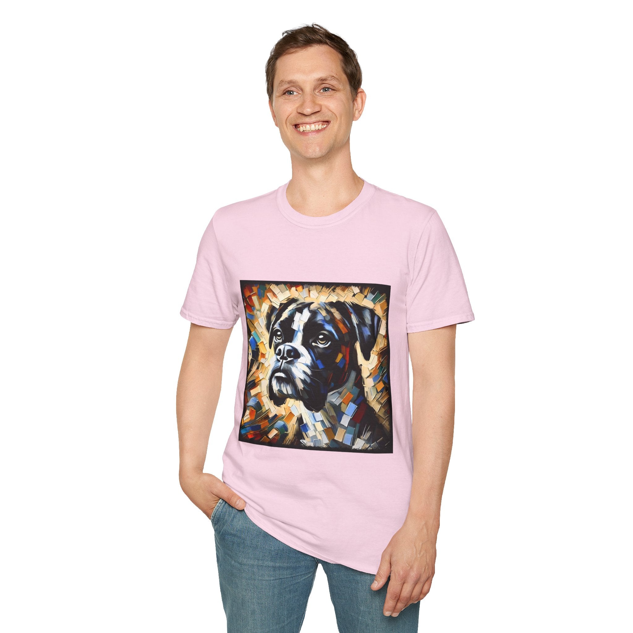 Boxer Pixel Classic | Unisex Dog T-Shirt