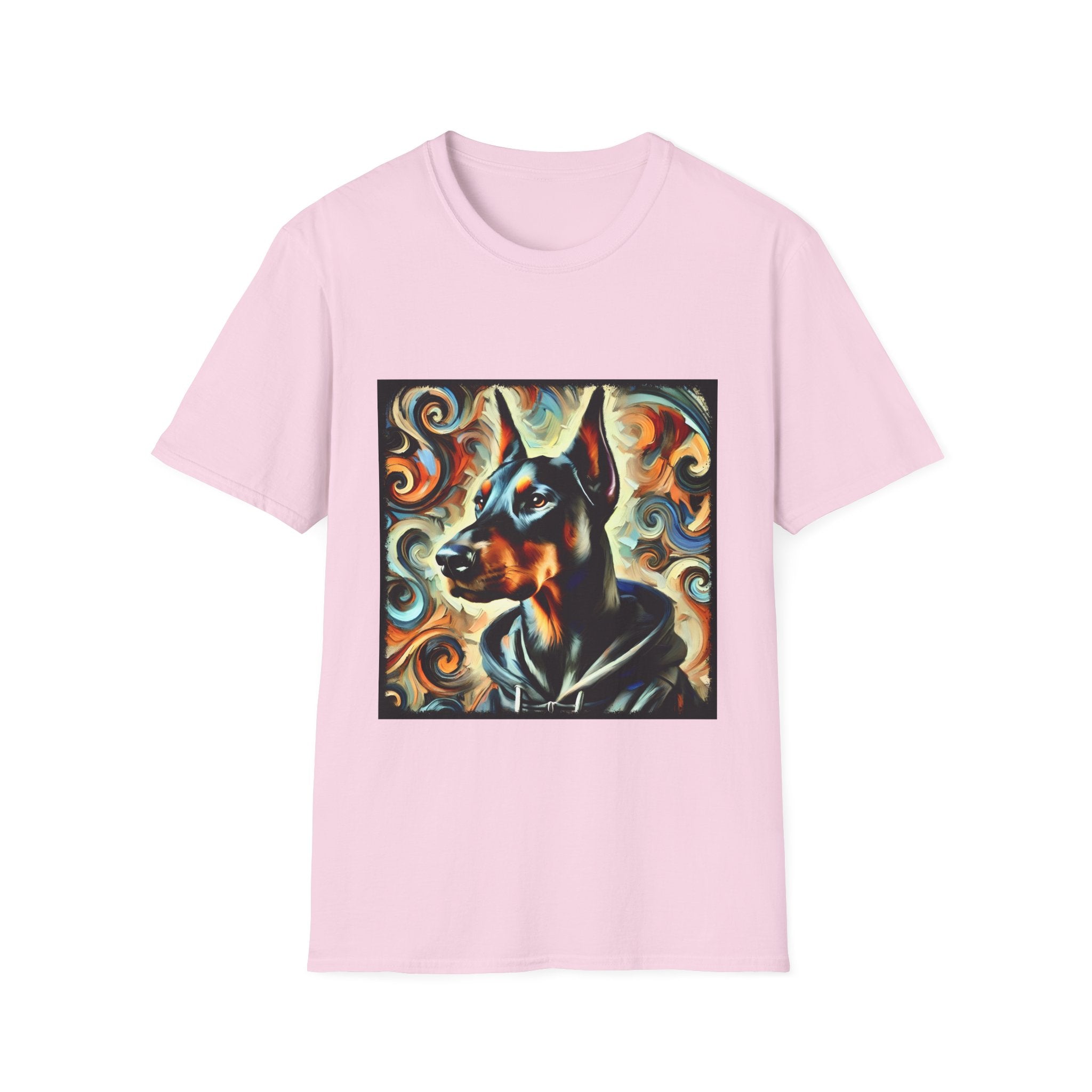 Doberman Pinscher Rugged Swirl | Unisex Dog T-Shirt