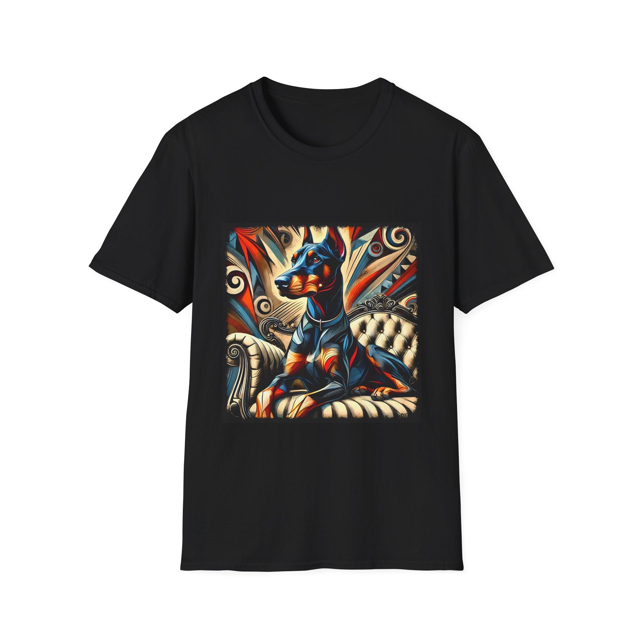 Doberman Pinscher Bold Rebel | Unisex Dog T-Shirt