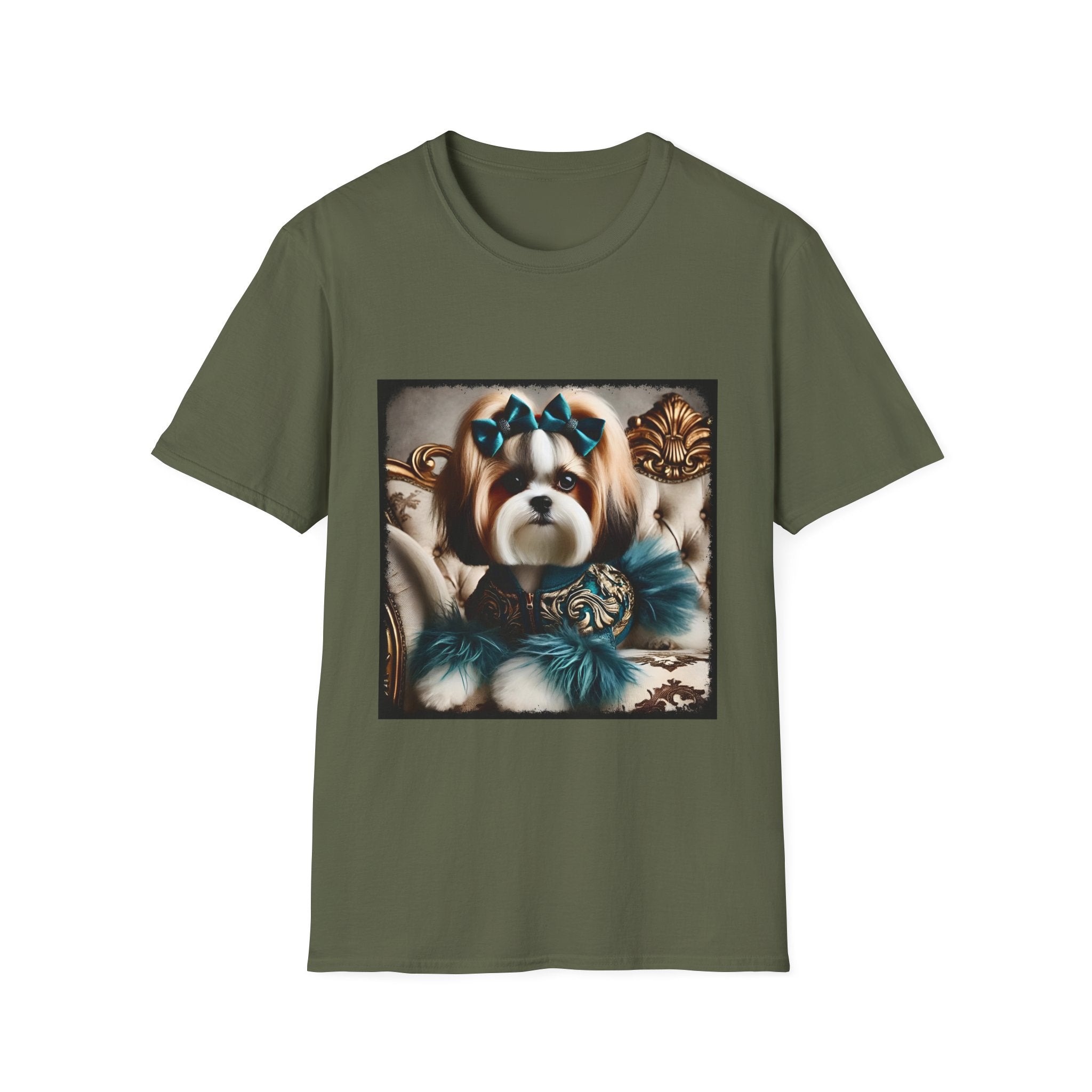Shih Tzu Chic Muse | Unisex Dog T-Shirt