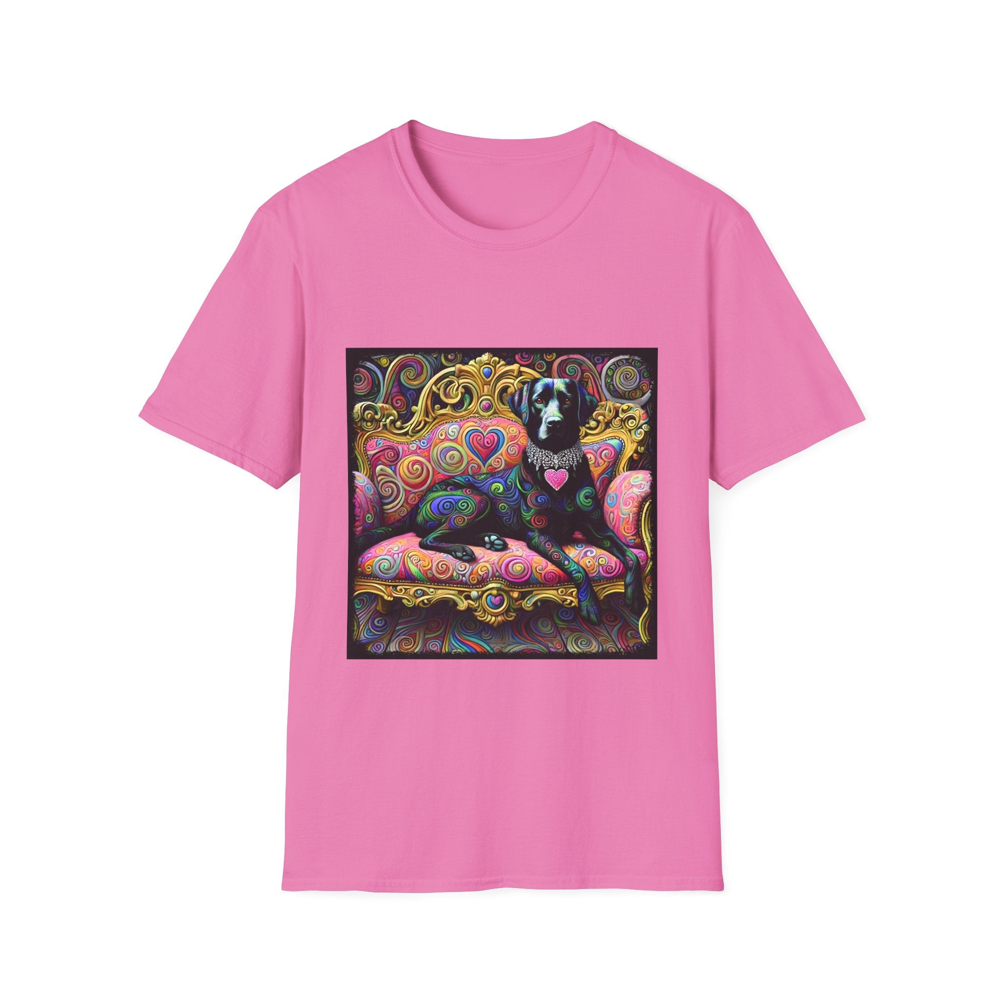 Labrador Retriever Love Swirl | Unisex Dog T-Shirt