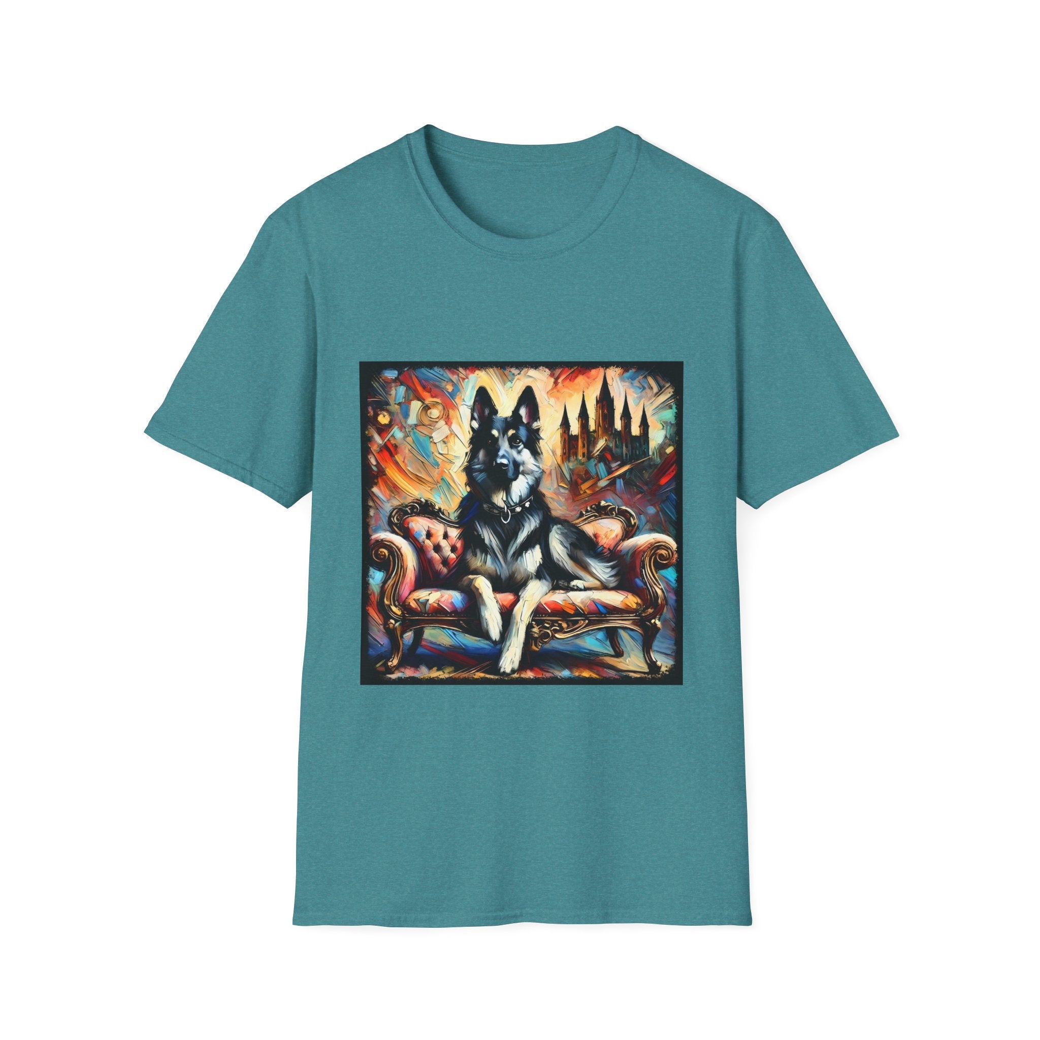 German Shepherd Vibrant Classic | Unisex Dog T-Shirt