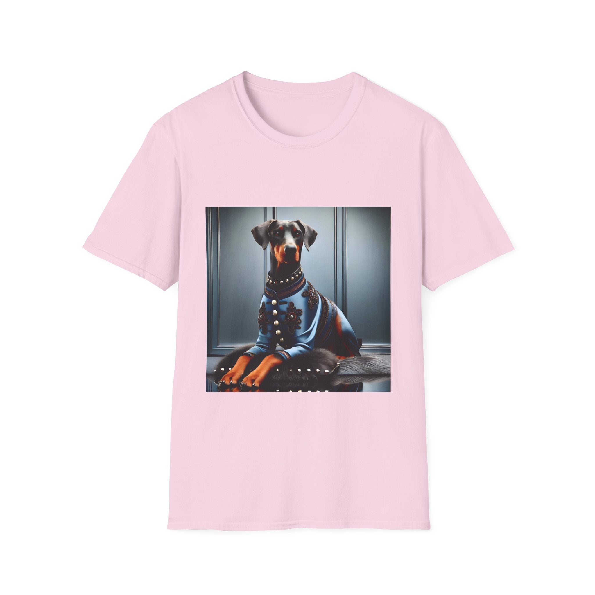 Doberman Pinscher Blue Belle | Unisex Dog T-Shirt