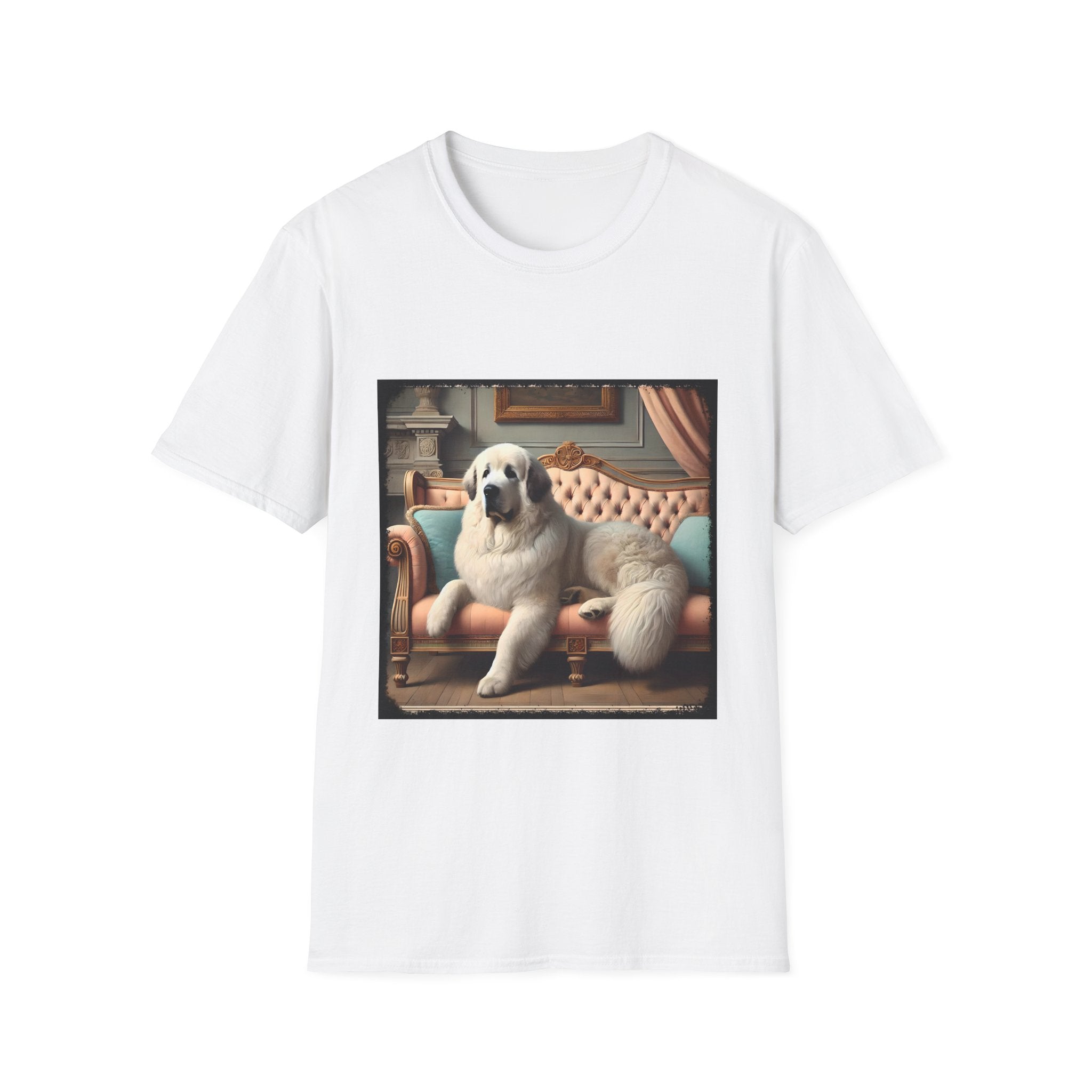 Great Pyrenees Poised Portrait | Unisex Dog T-Shirt