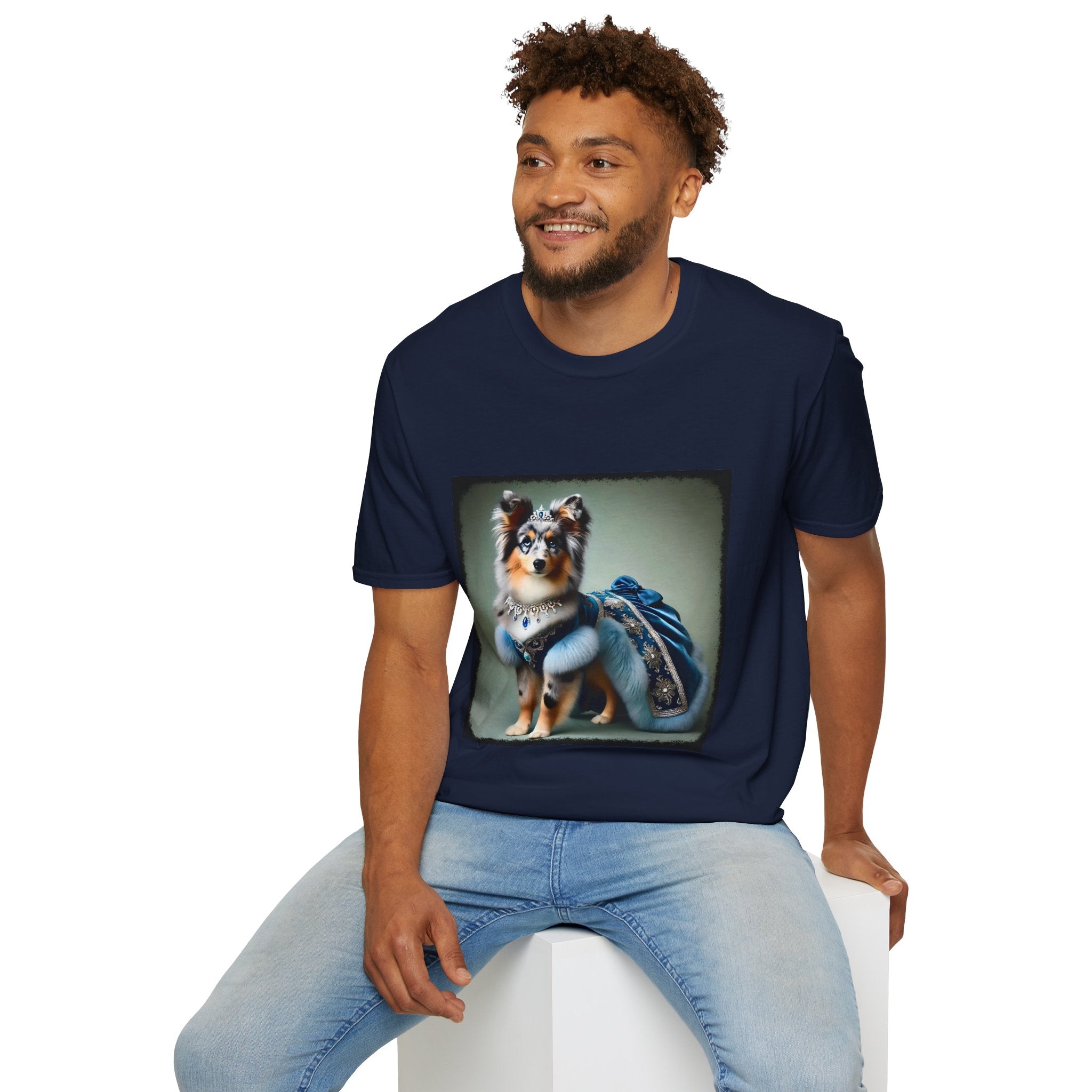 Miniature American Shepherd Velvet Vixen | Unisex Dog T-Shirt