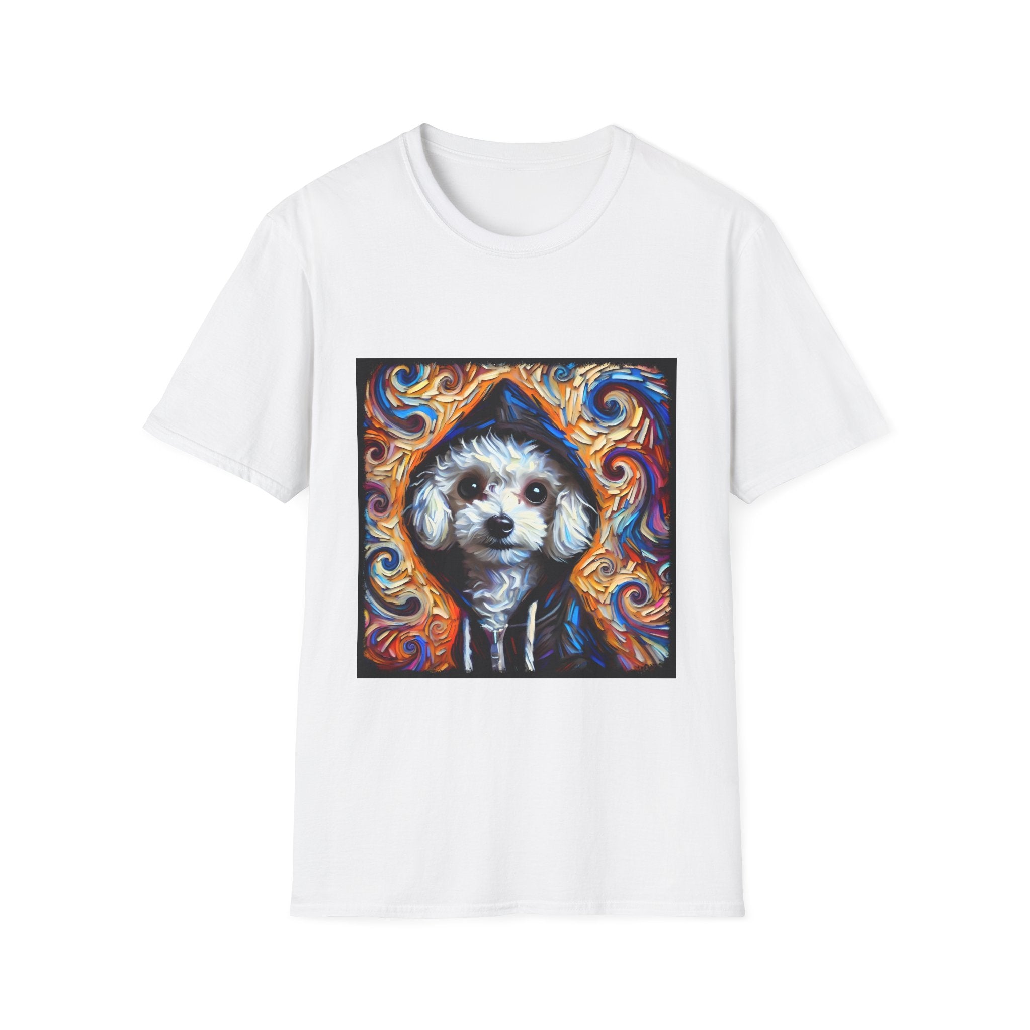 Poodle Bold Relaxed Swirl | Unisex Dog T-Shirt