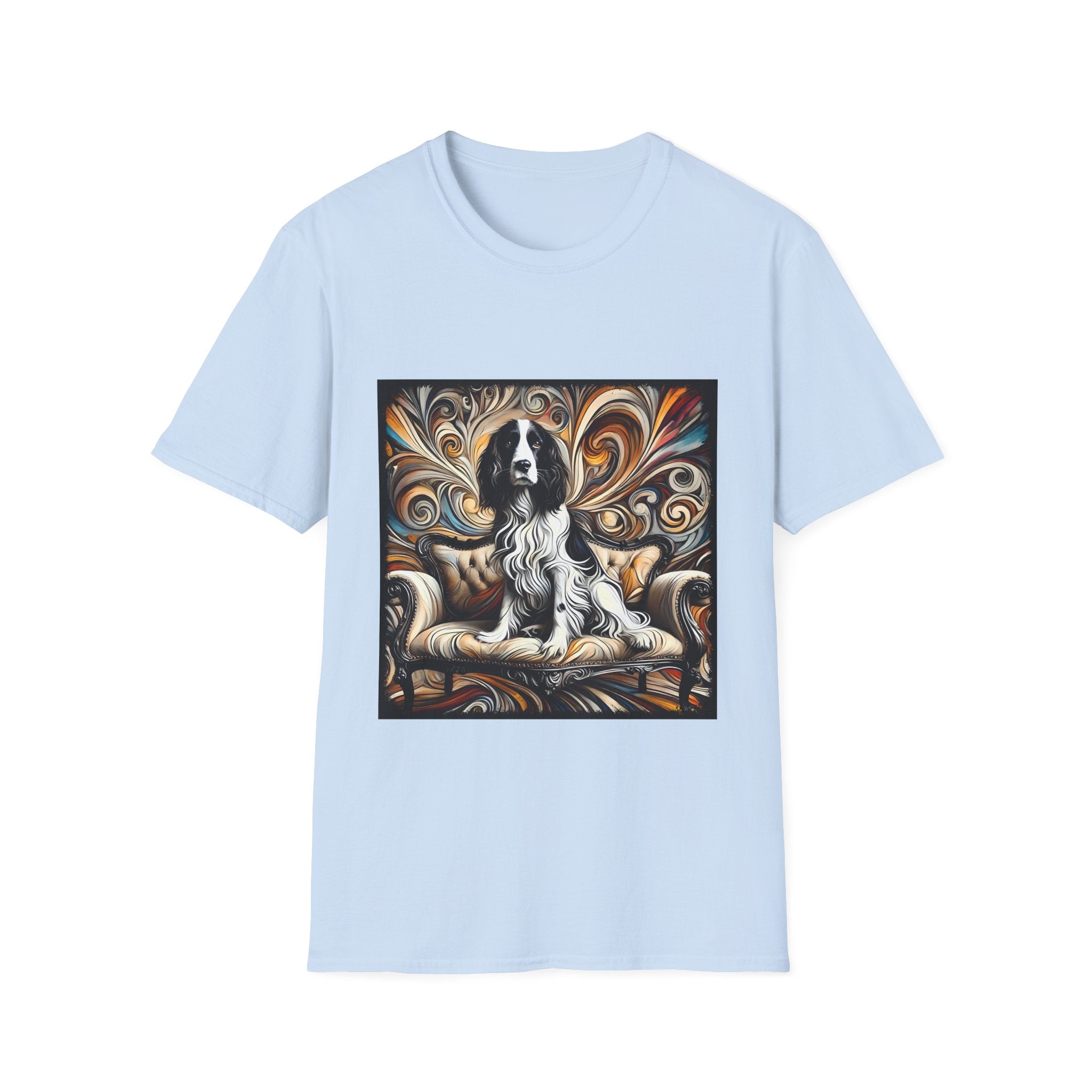 English Springer Spaniel Warm Swirl | Unisex Dog T-Shirt