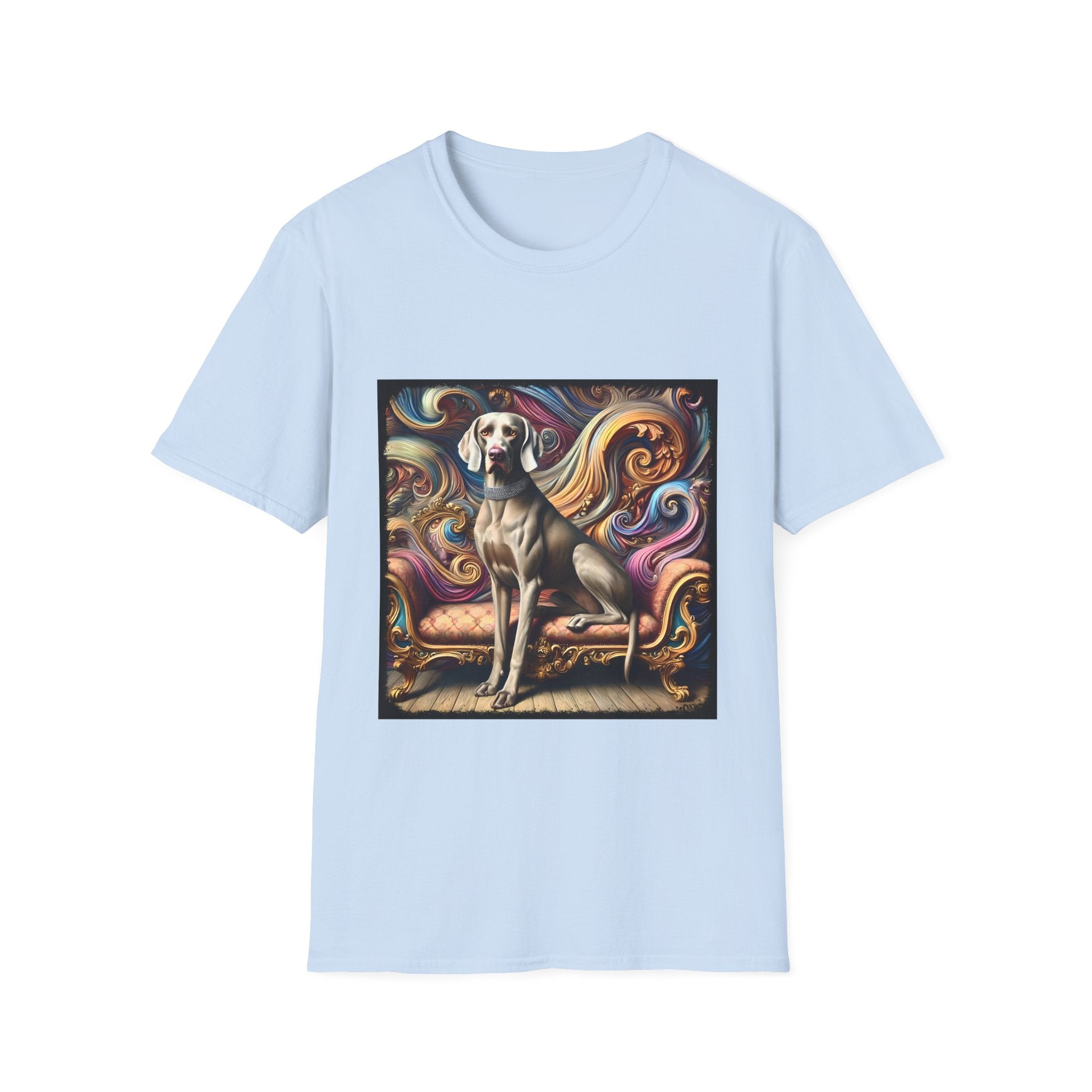 Weimaraner Bold Swirl | Unisex Dog T-Shirt