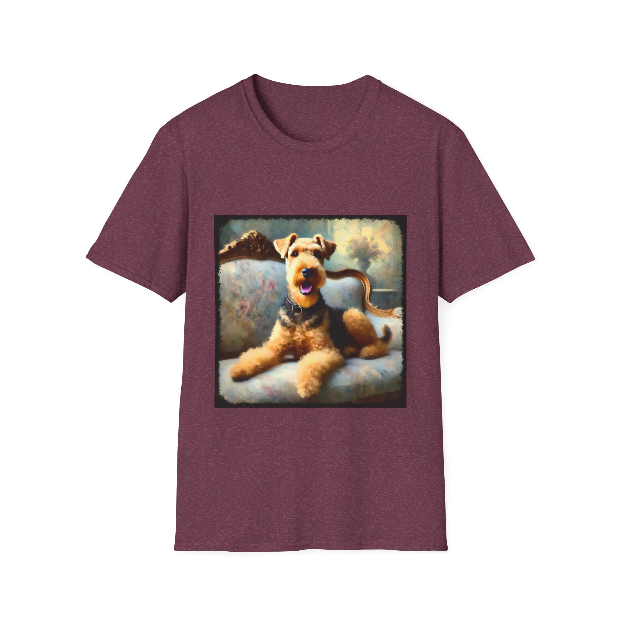 Airedale Terrier Classic Portrait | Unisex Dog T-Shirt