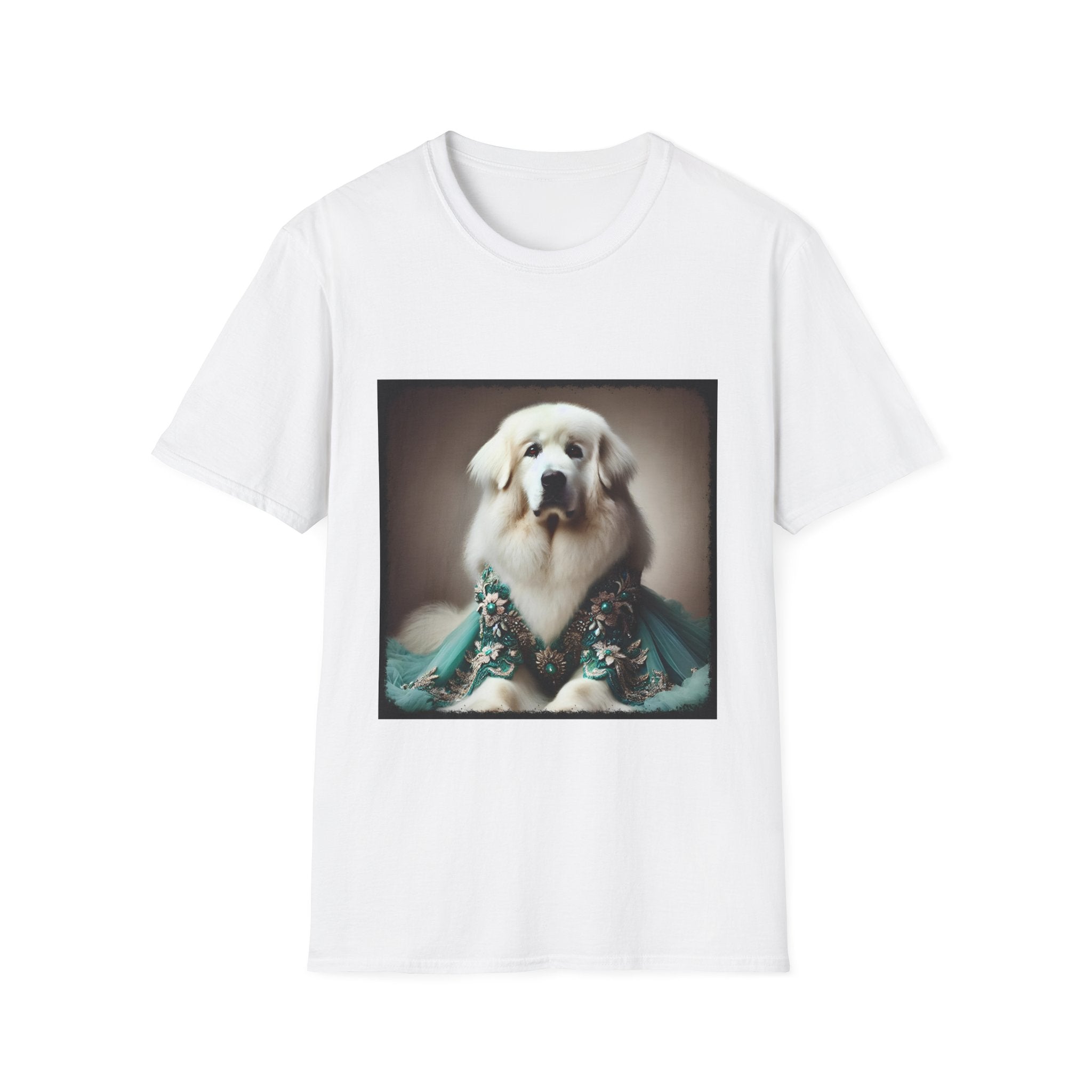 Great Pyrenees Elegant Doll | Unisex Dog T-Shirt