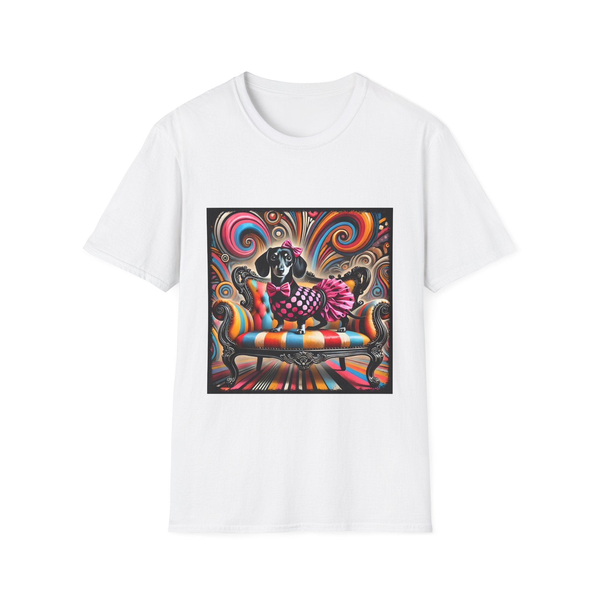 Dachshund Polka Dot Diva | Unisex Dog T-Shirt