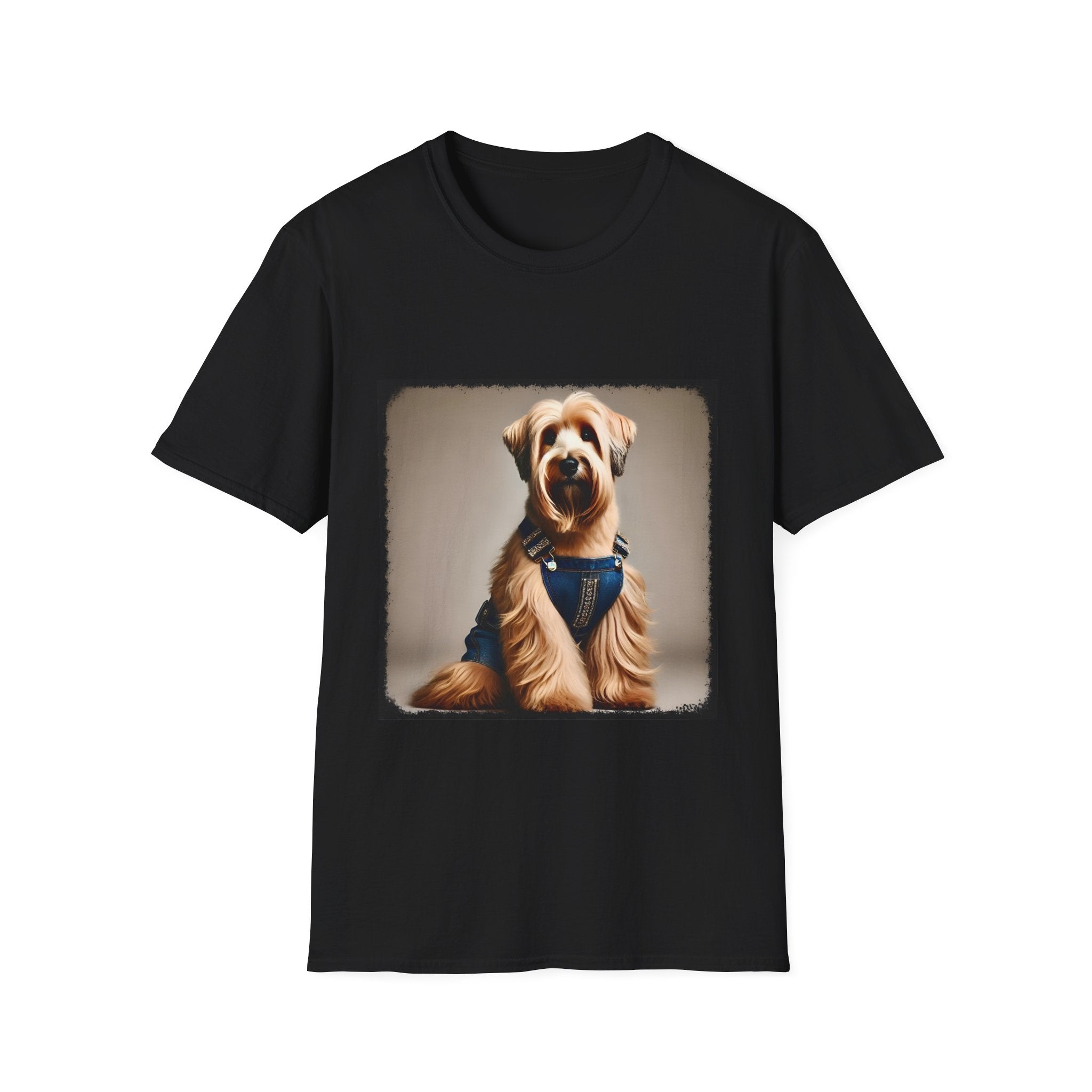 Wheaten Terrier Denim Doll | Unisex Dog T-Shirt