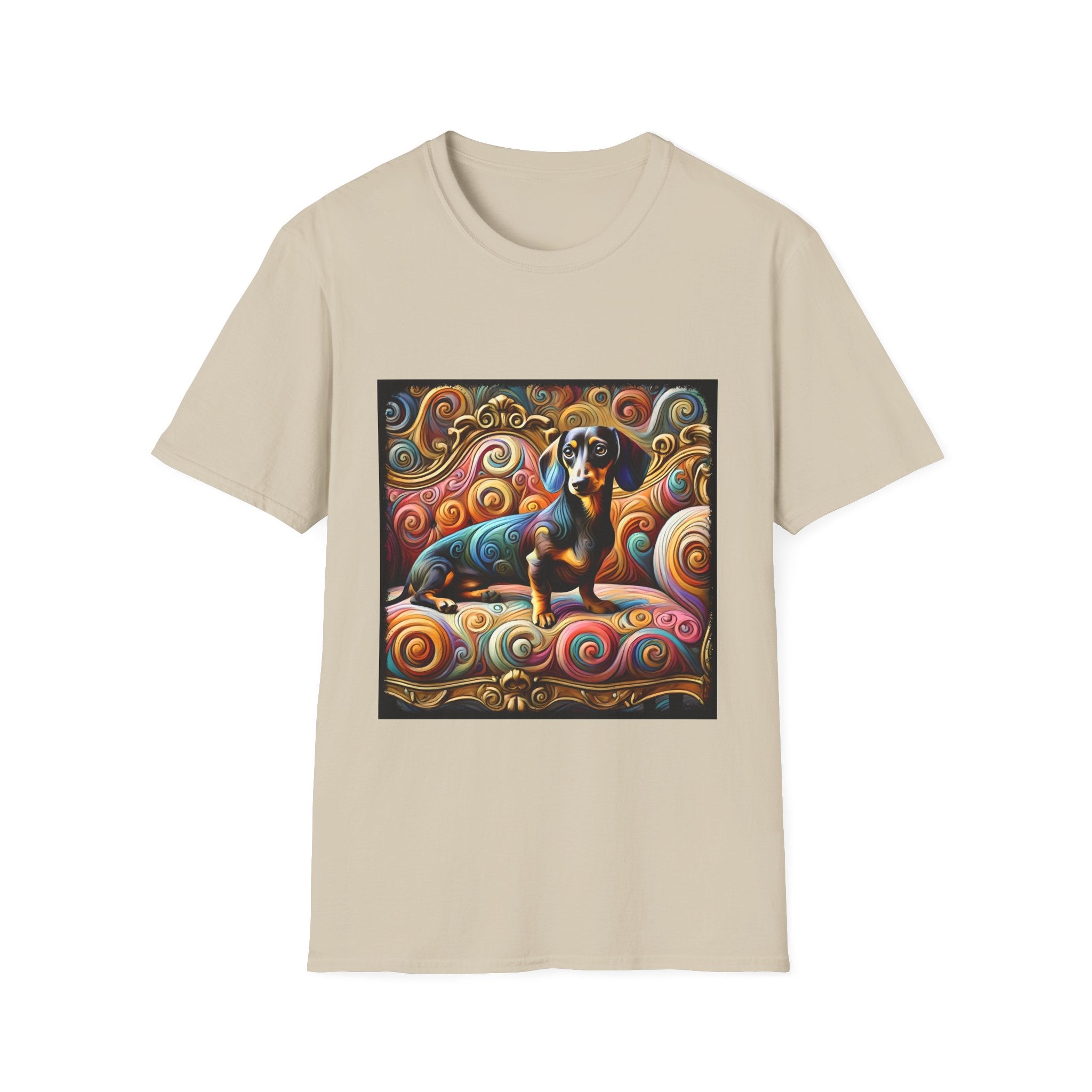 Dachshund Multi Swirl | Unisex Dog T-Shirt