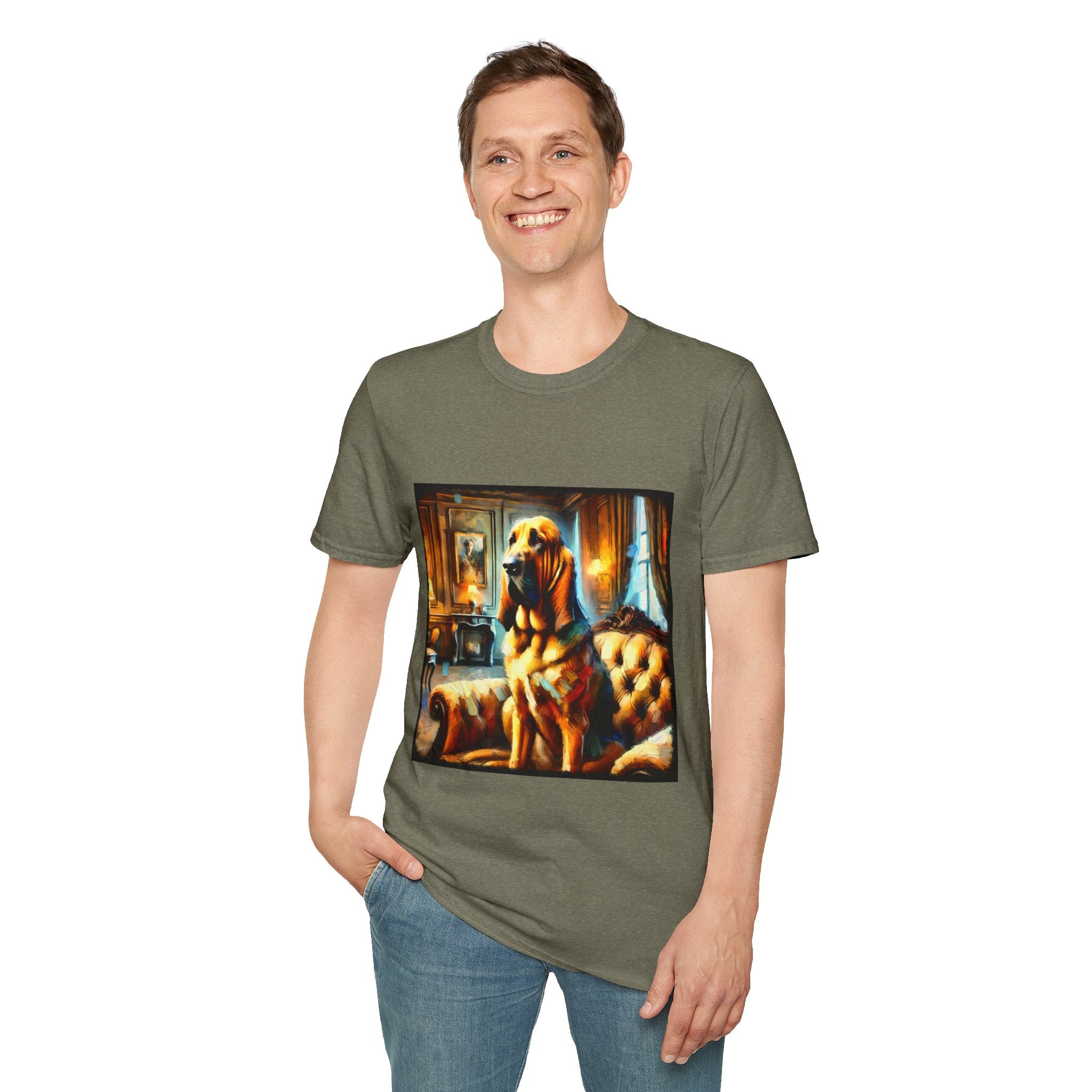 Bloodhound Warm Classic | Unisex Dog T-Shirt
